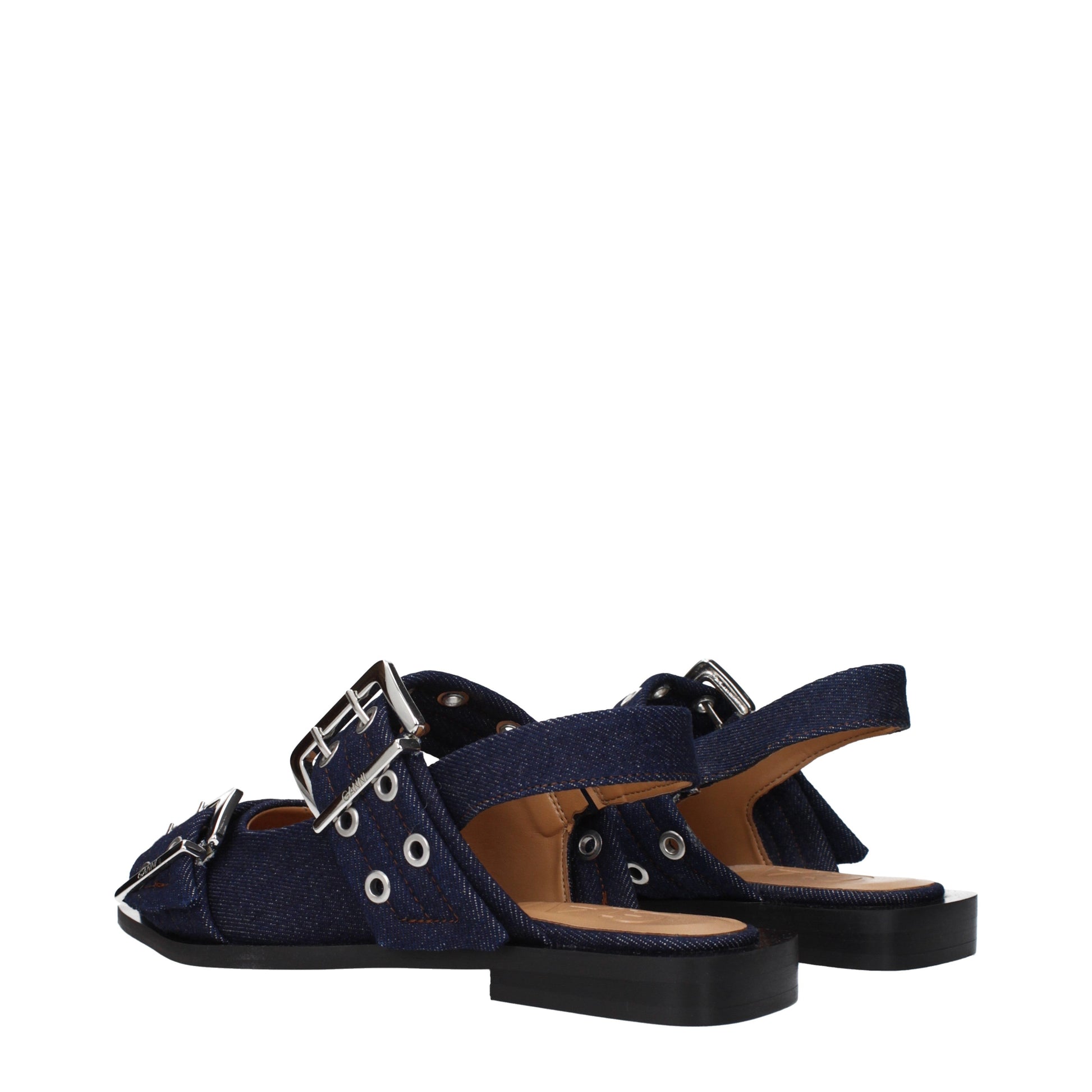 Ganni Women's Sandals Fabric
