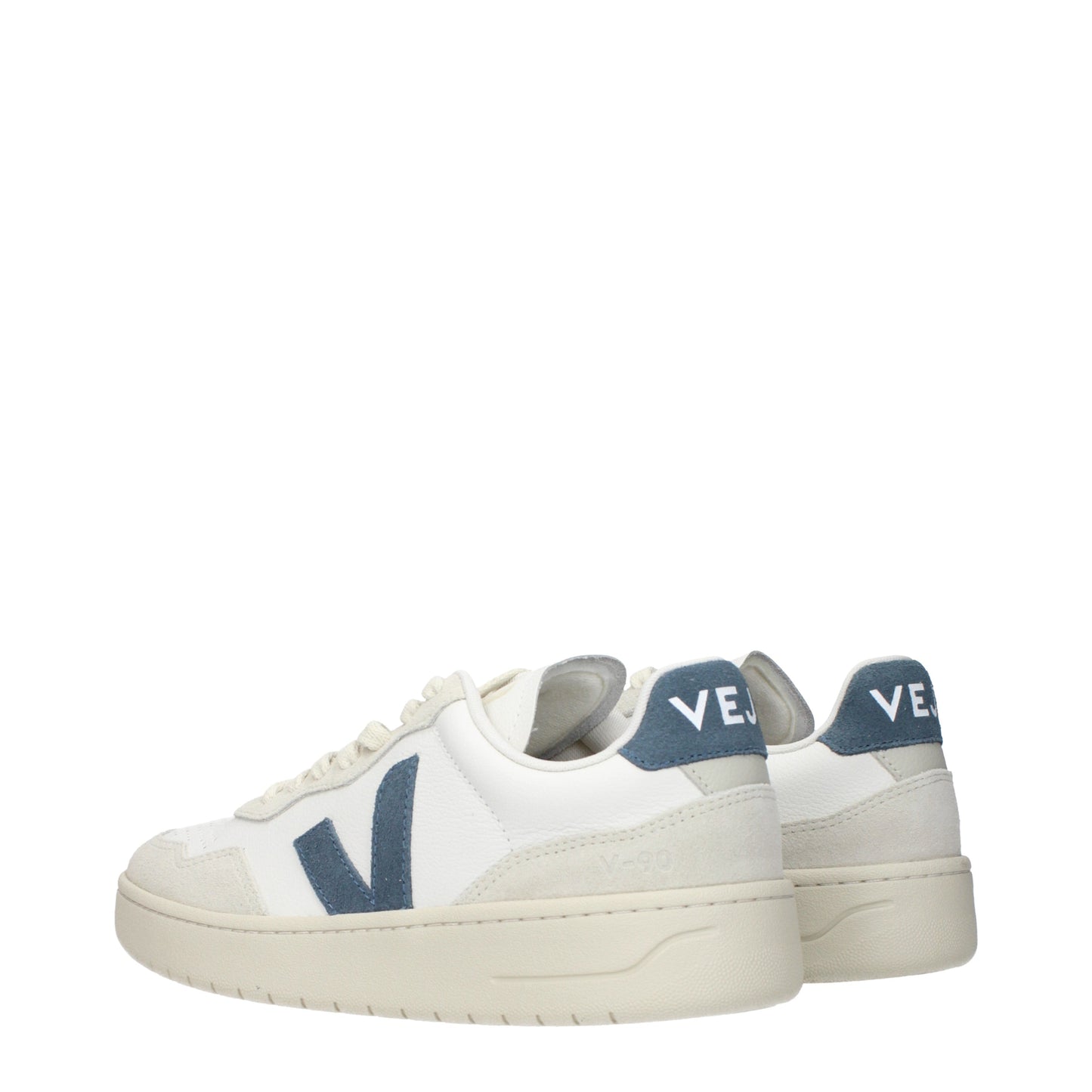 Veja Sneakers Women Leather White/Aviation Blue