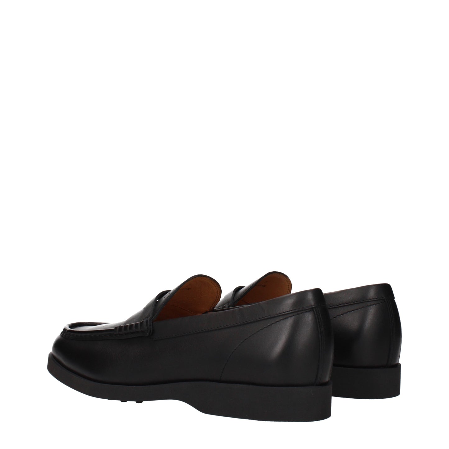 Tod's Loafers Men Leather Black