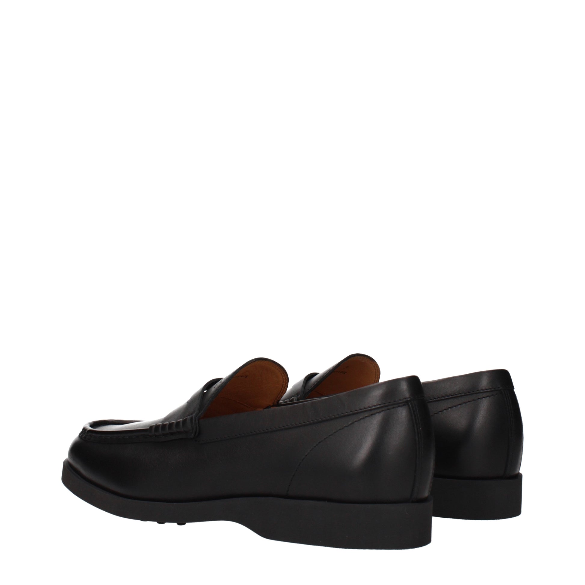 Tod's Loafers Men Leather Black