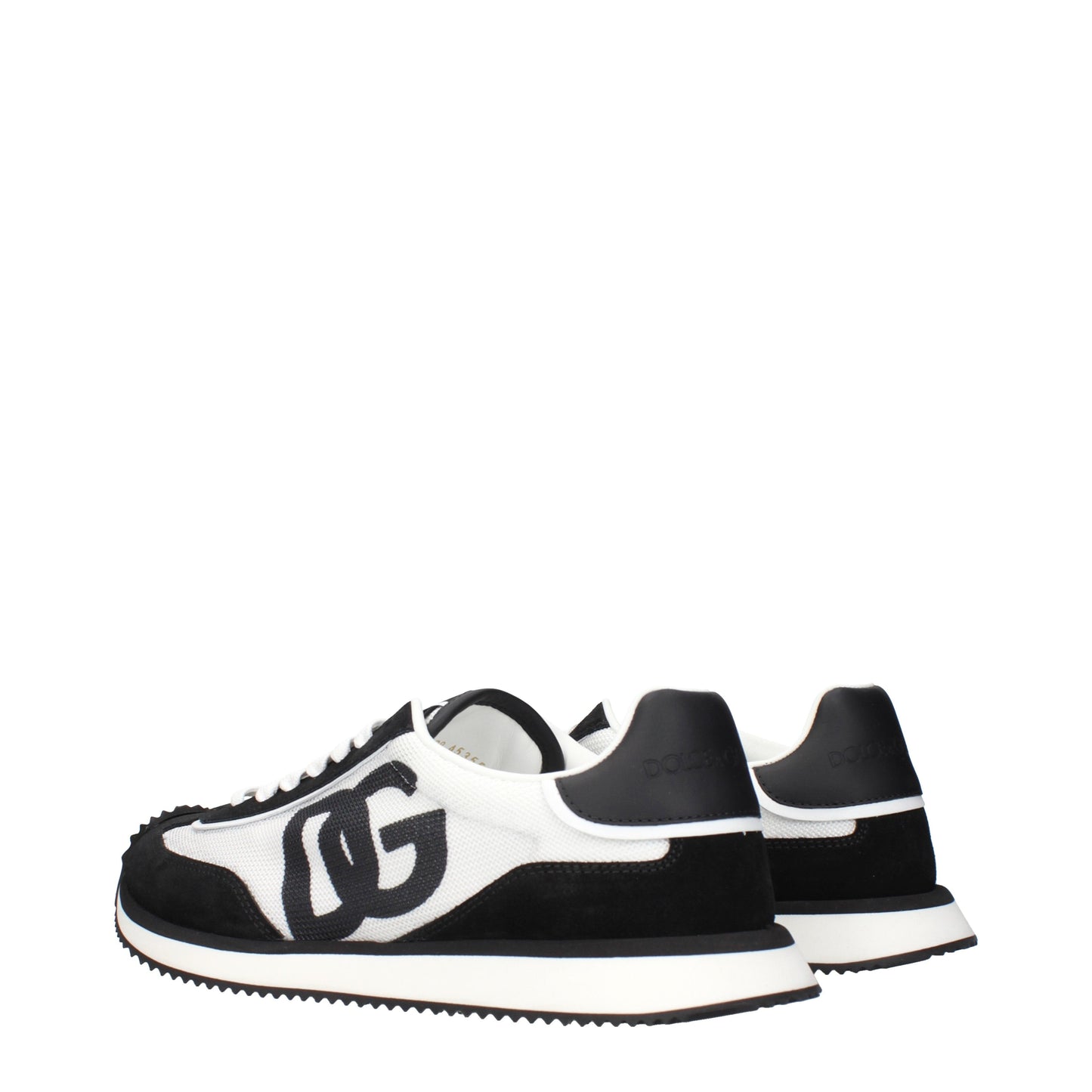 Dolce&Gabbana Sneakers Men Fabric  White/Black