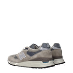 New Balance Sneakers Men Suede Gray/Cement