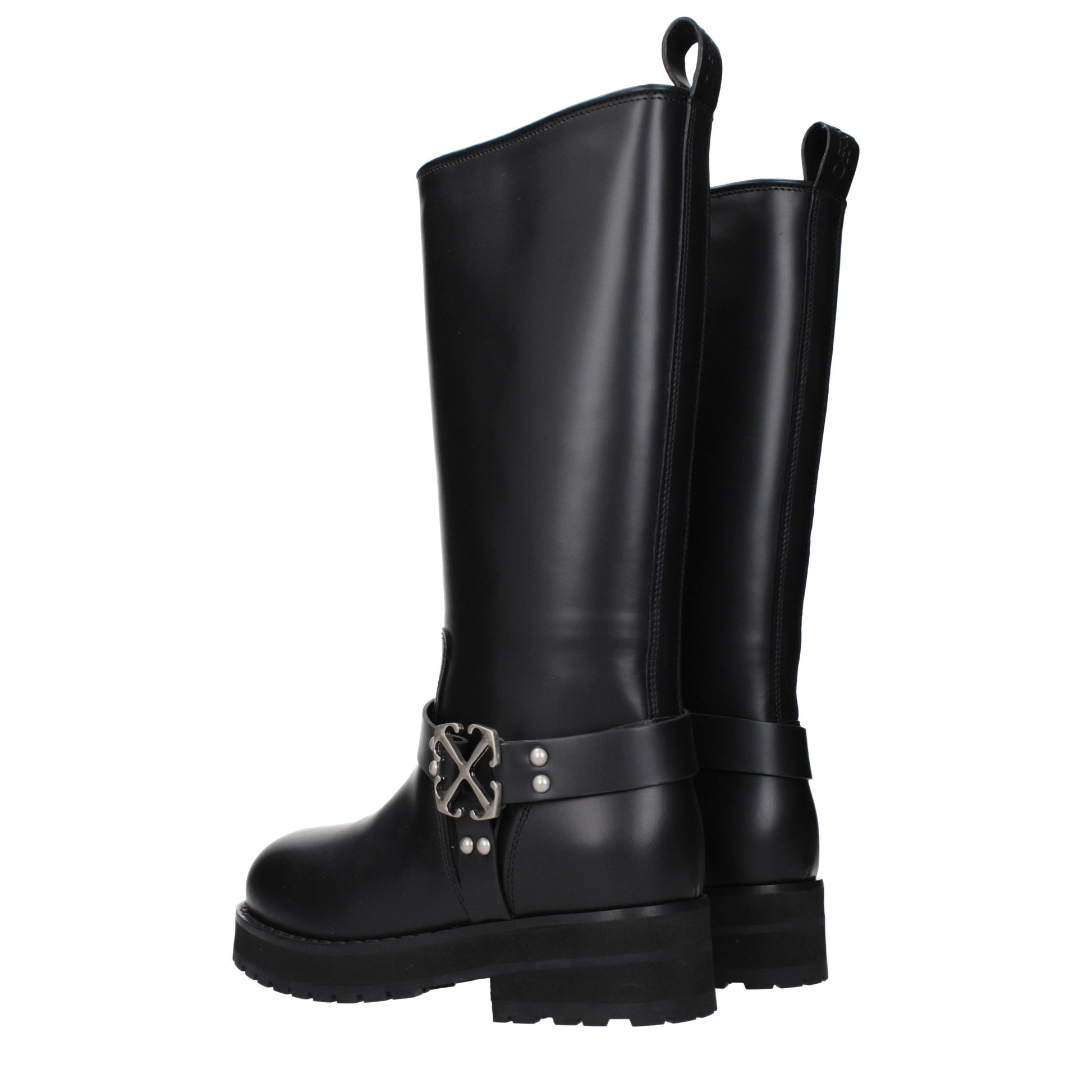 Off-White Women's Boots Leather