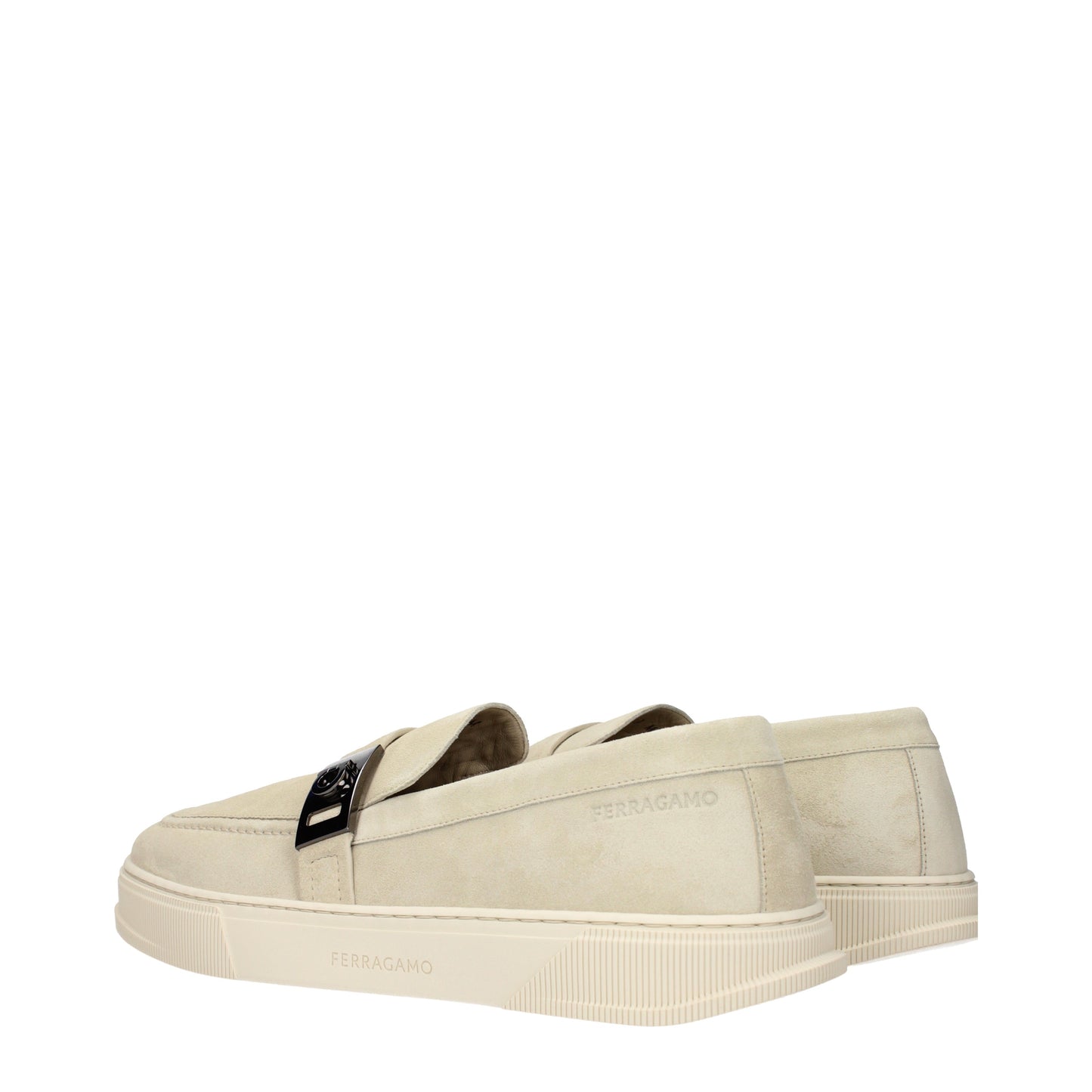 Salvatore Ferragamo Men's Loafers Suede
