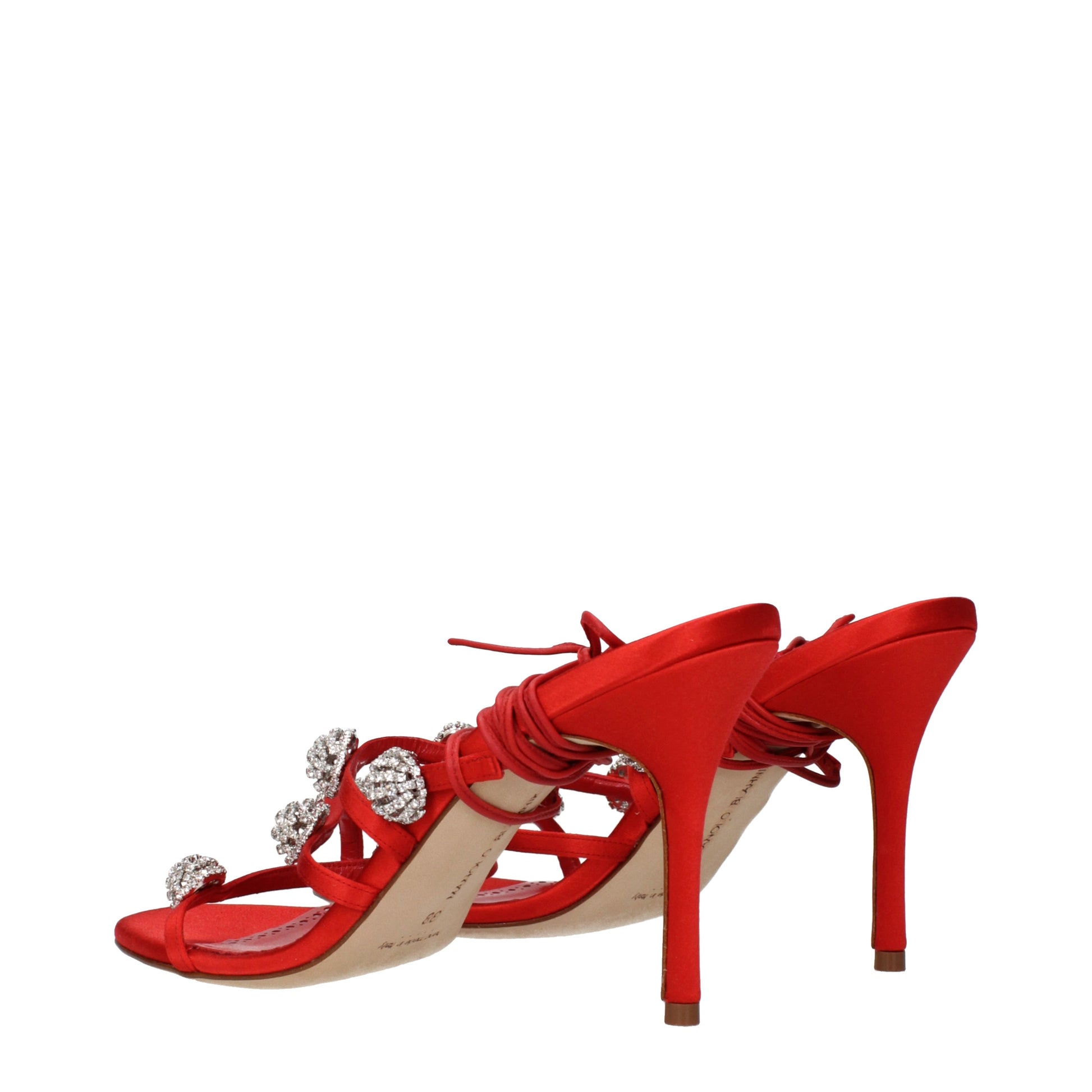 Manolo Blahnik Women's Sandals Satin