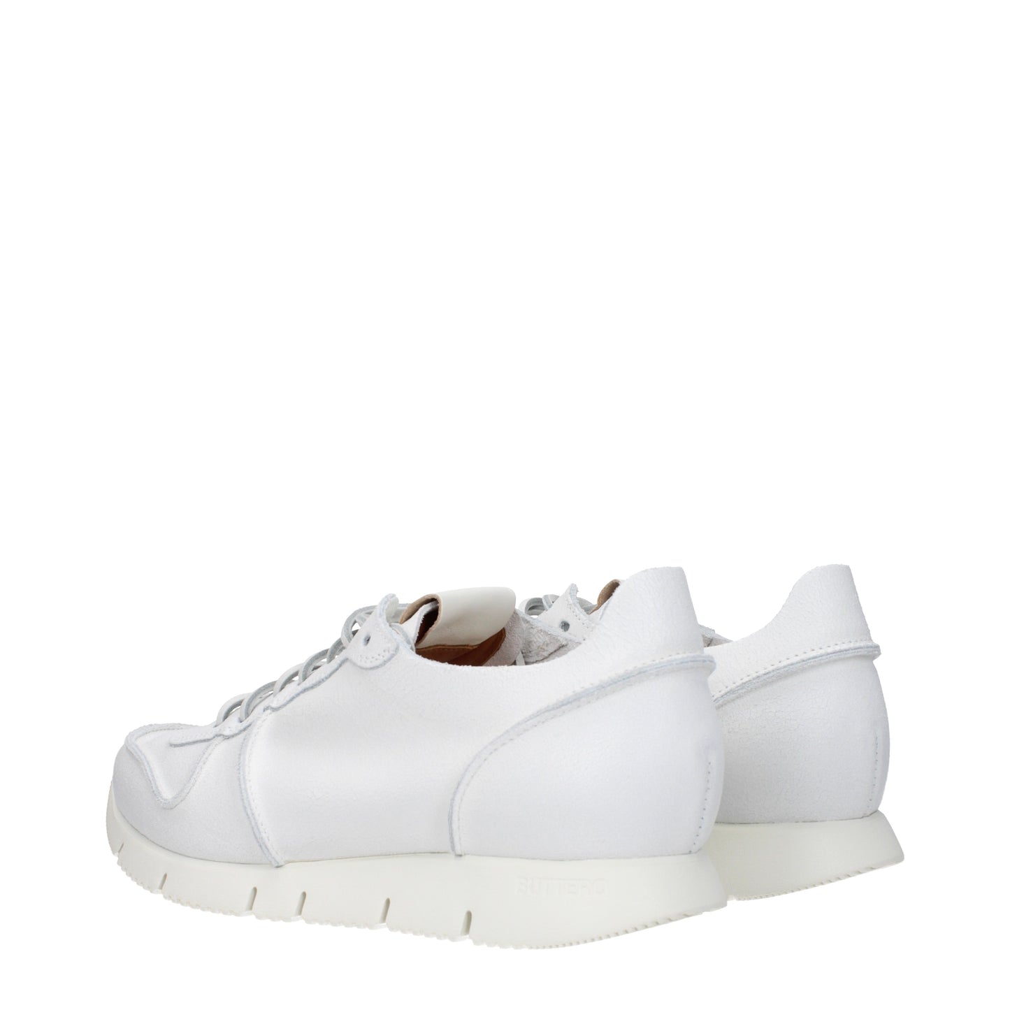 Buttero Men's Sneakers in Leather White