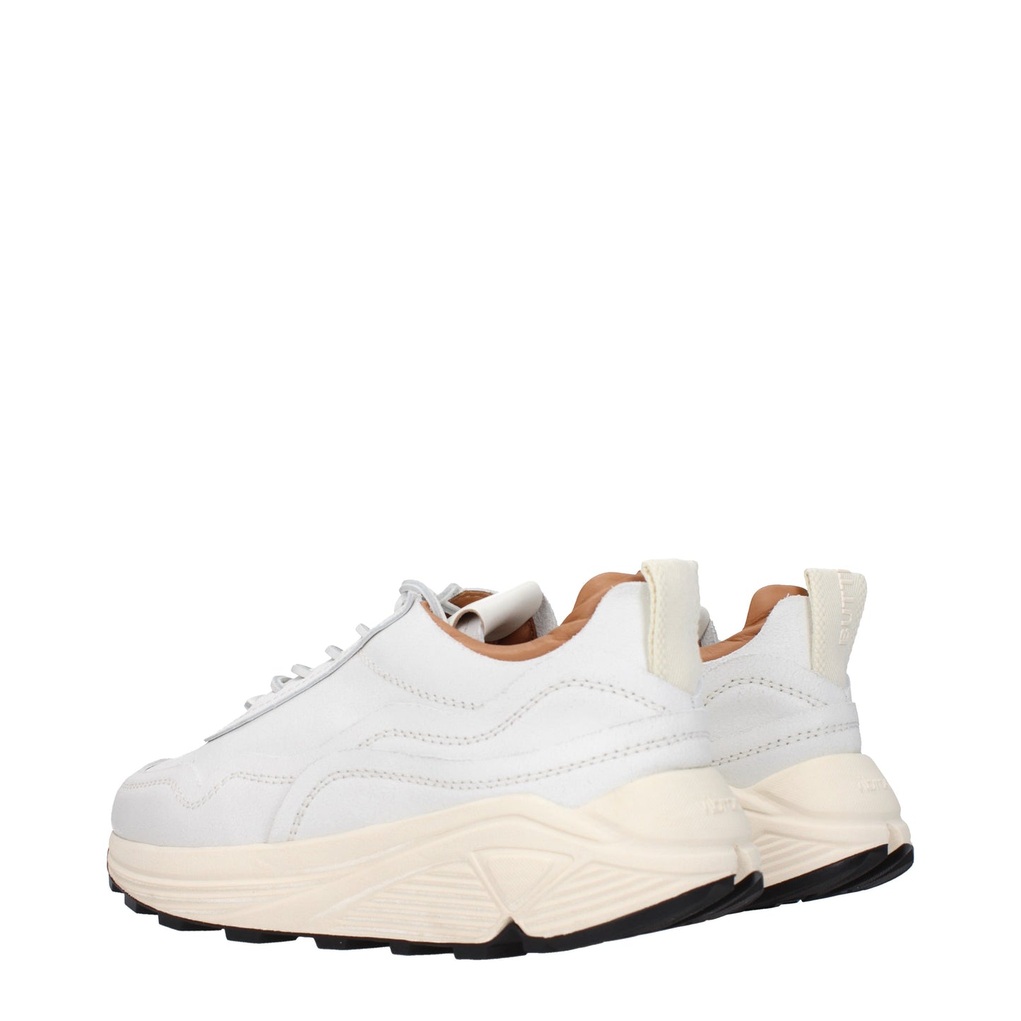 Buttero Men's Sneakers in Leather White