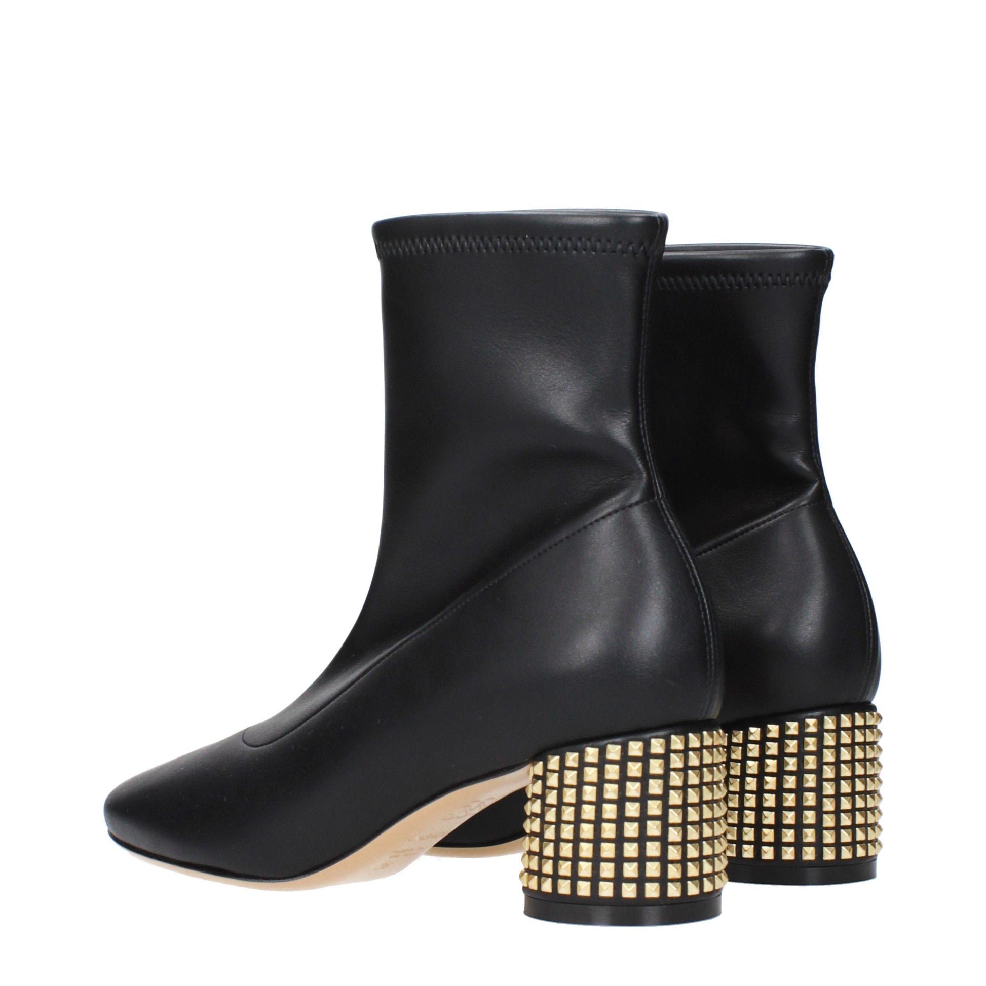 Casadei Ankle Boots Women Eco Leather Black