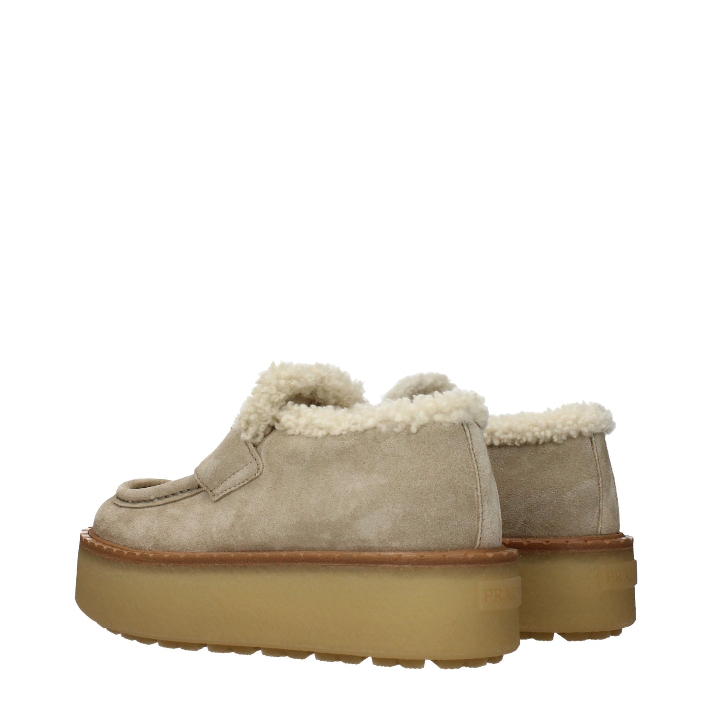 Prada Women's Loafers Suede