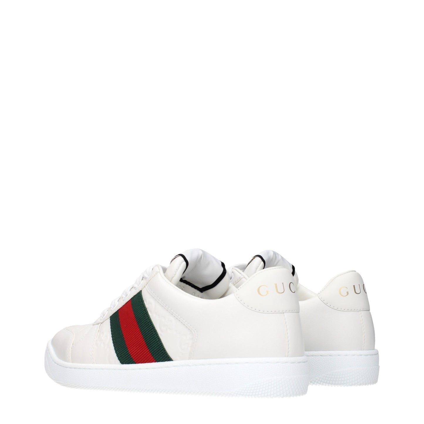 Gucci Sneakers Women Leather White