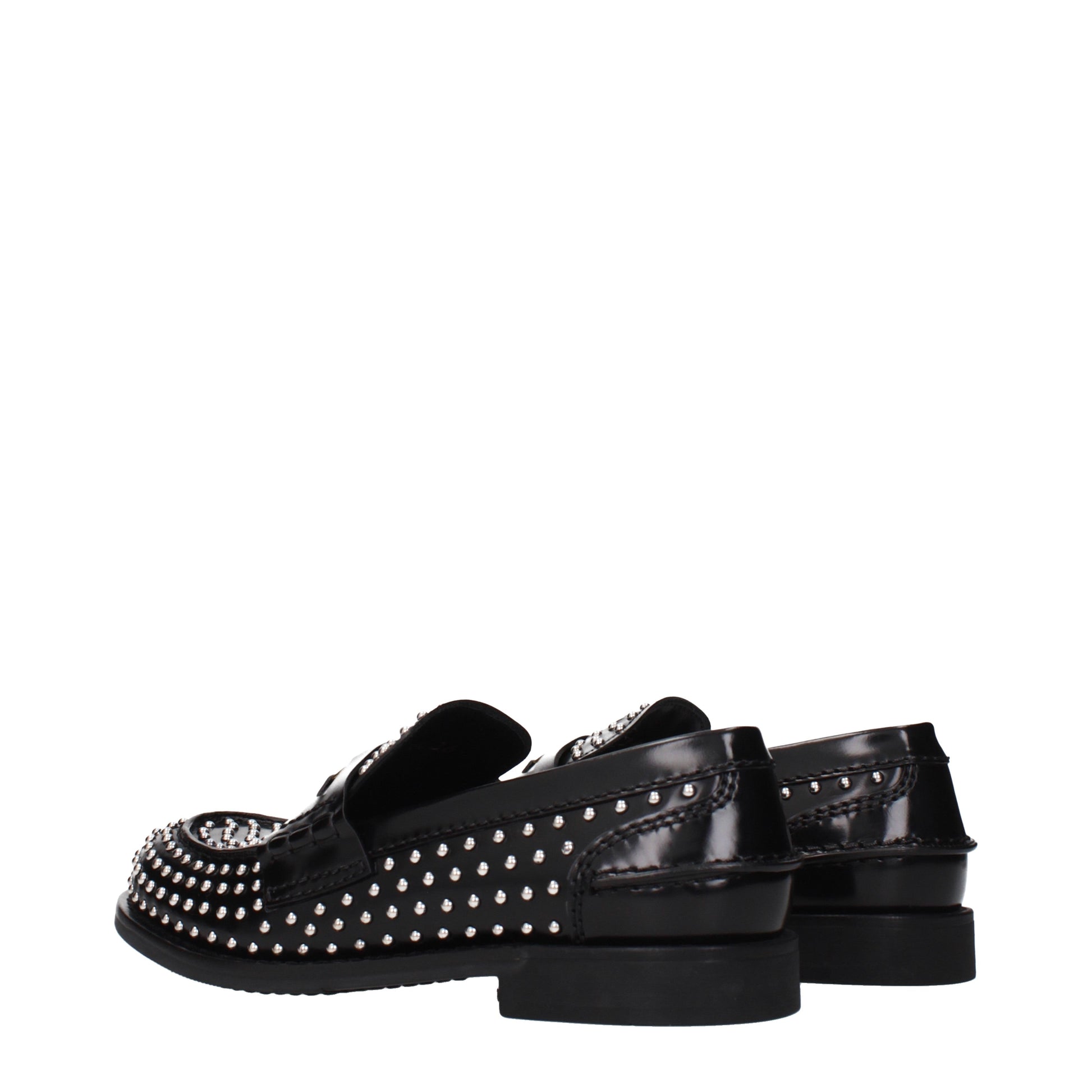 Miu Miu Loafers Women Leather Black
