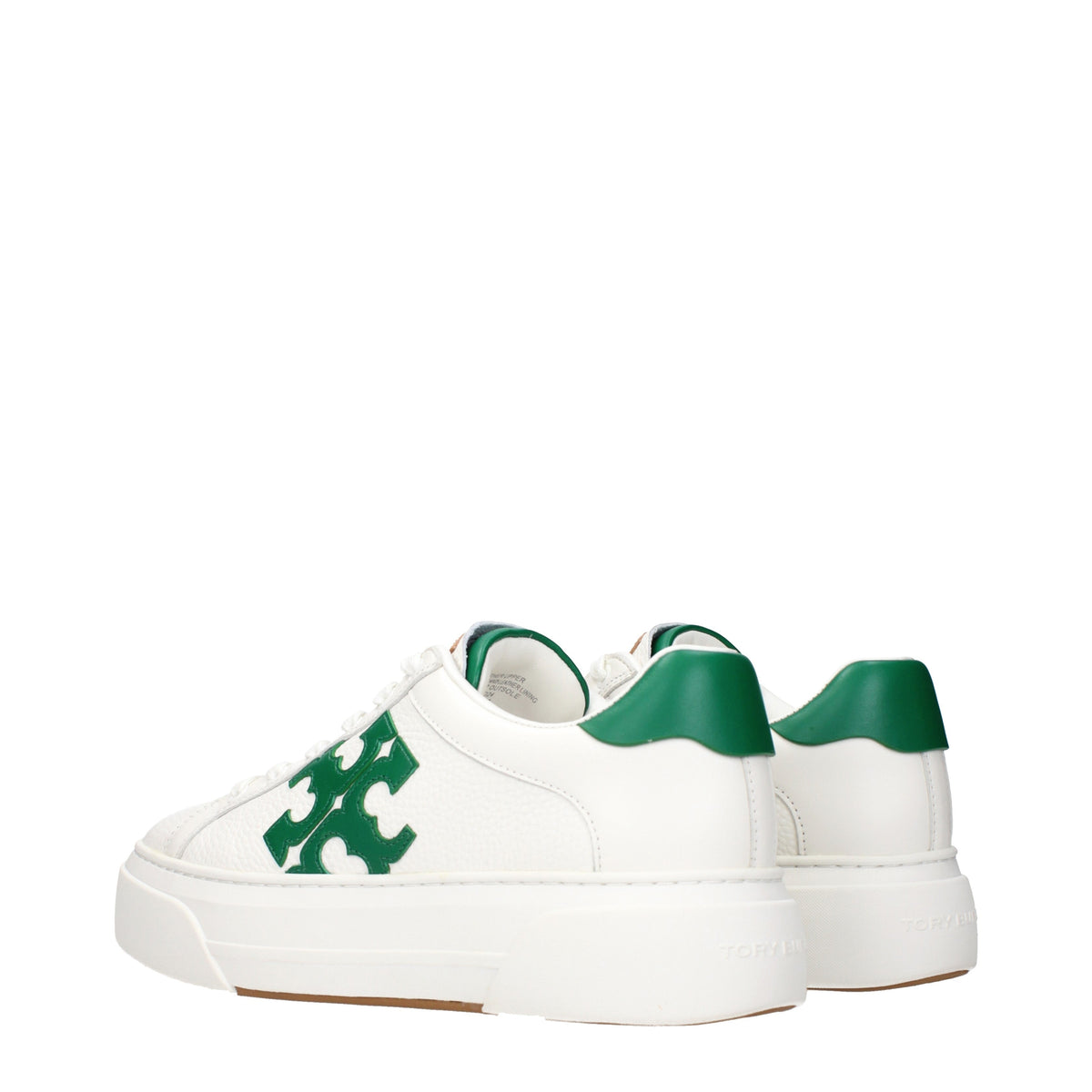 Tory Burch Sneakers Women Leather White/Green