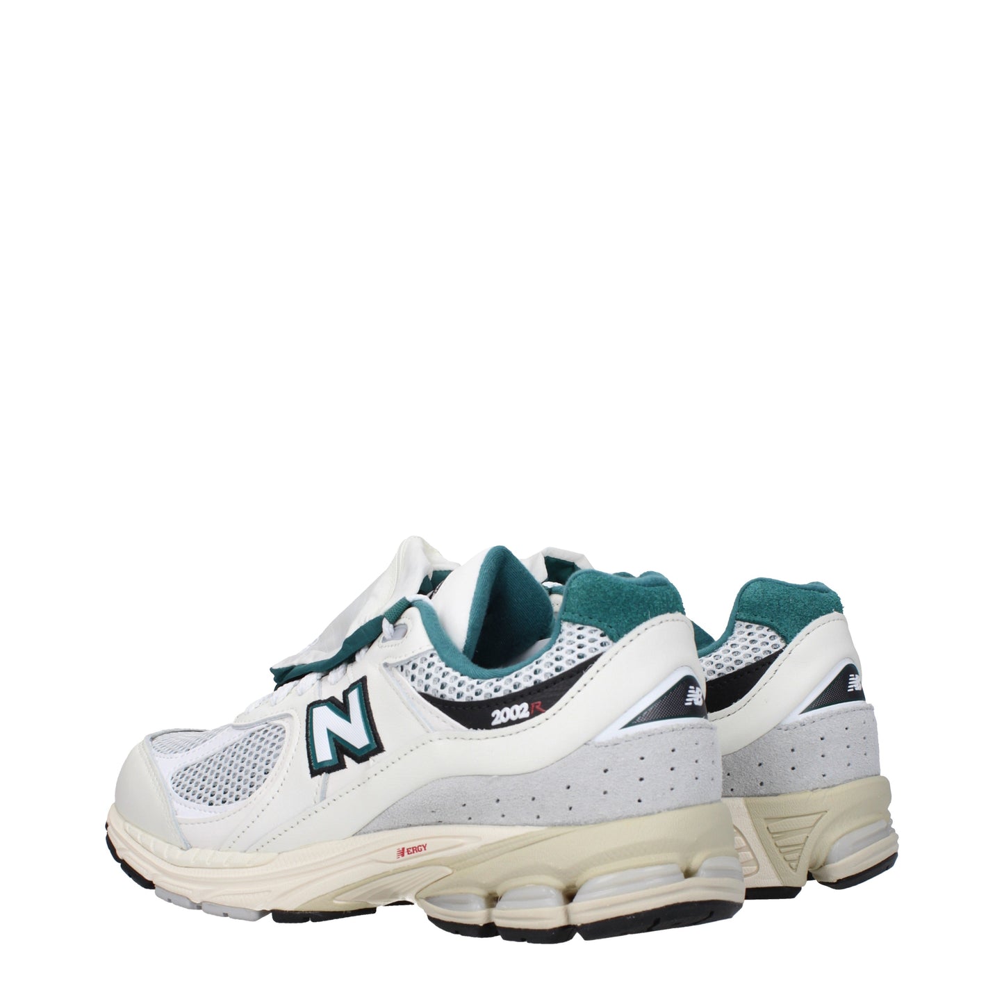 New Balance Men's Sneakers in Fabric  White/Green