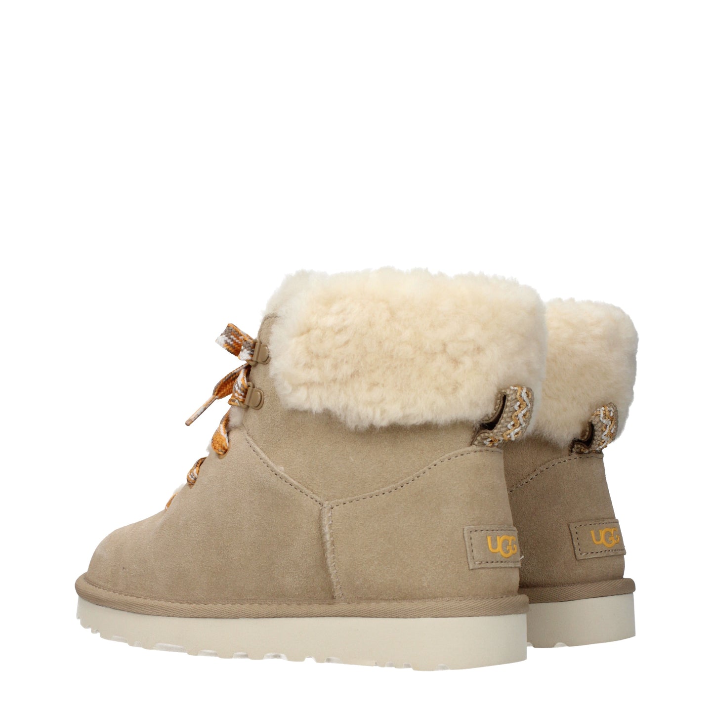 UGG Ankle Boots Women Suede Beige/Sand