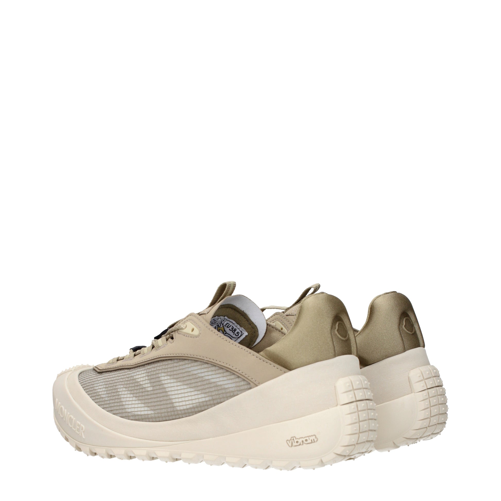 Moncler Sneakers Women Fabric  Beige