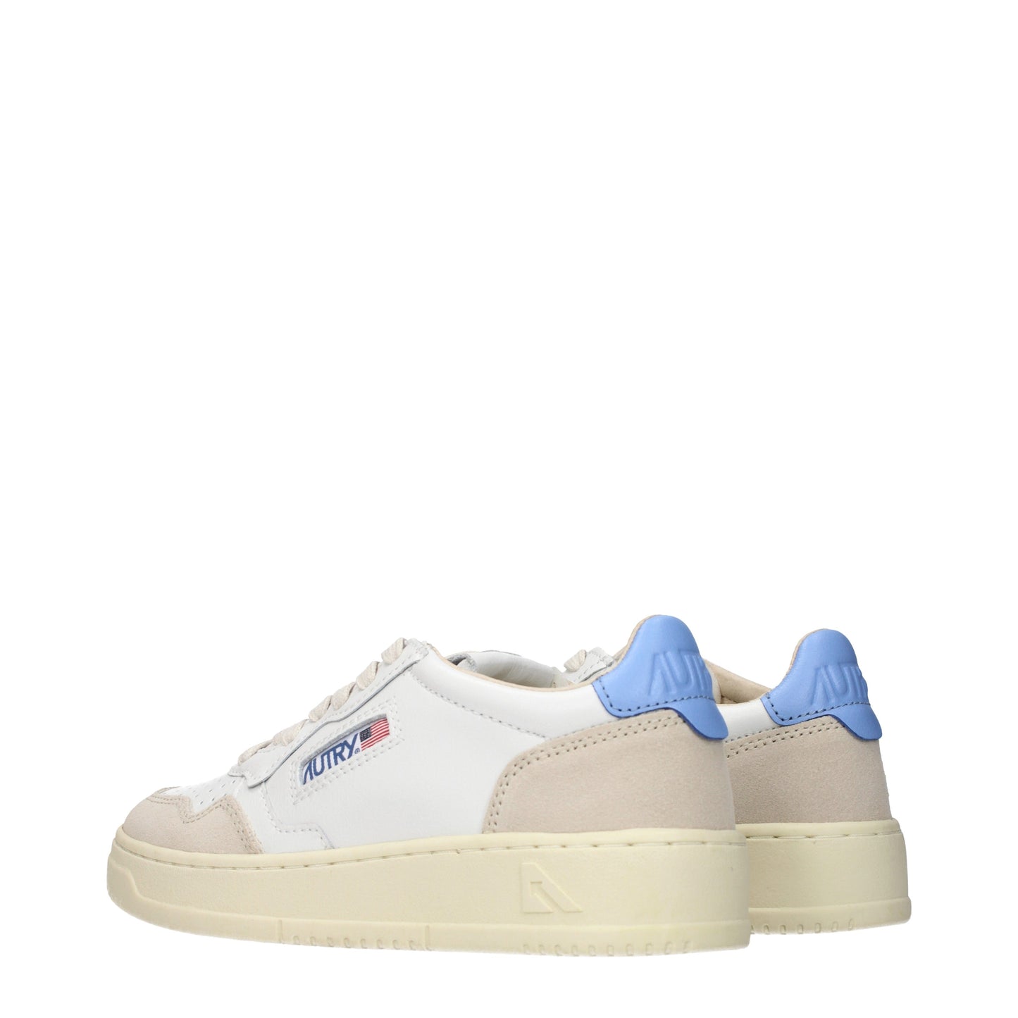 Autry Sneakers Women Leather White/Dark Blue