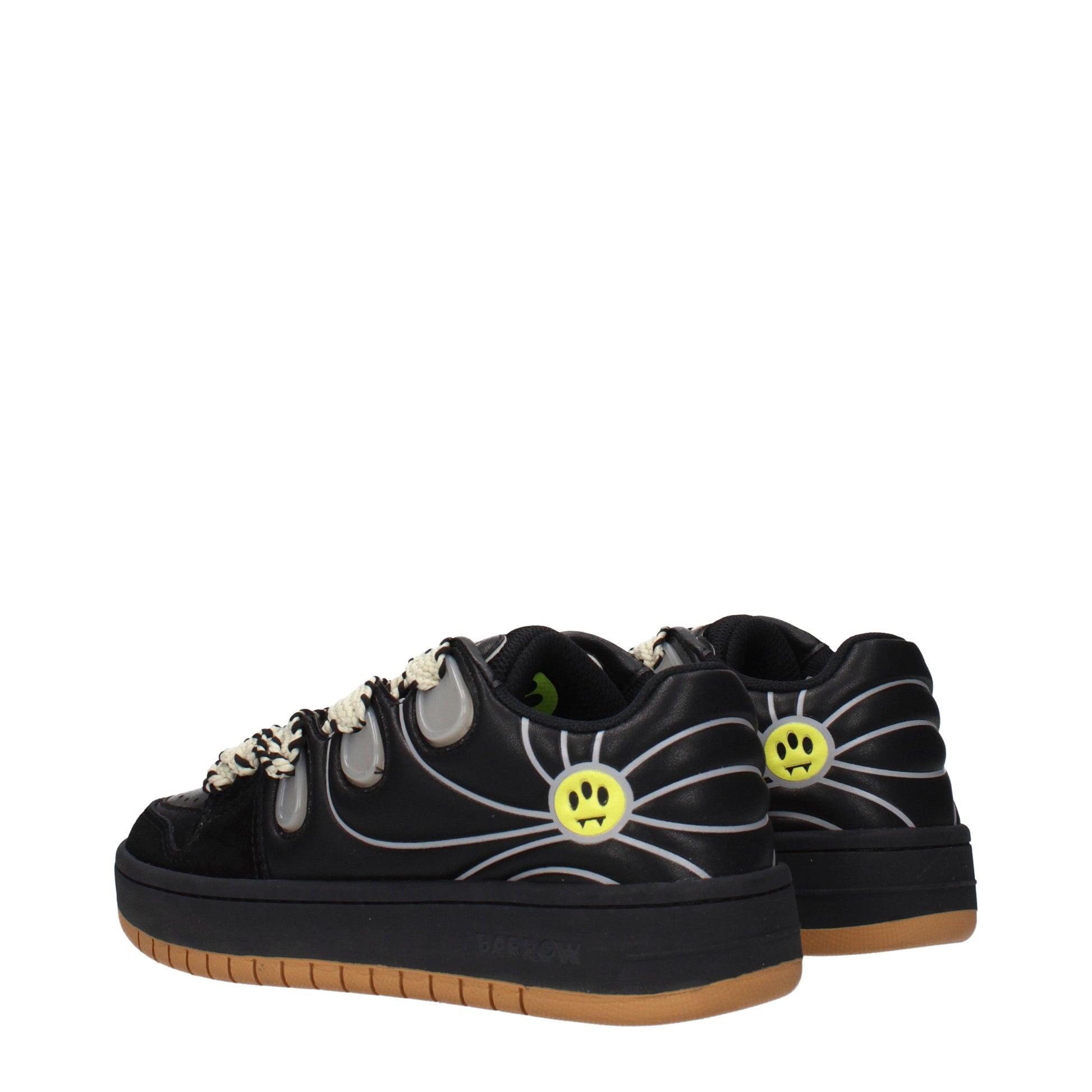 Barrow Sneakers Women Leather Black