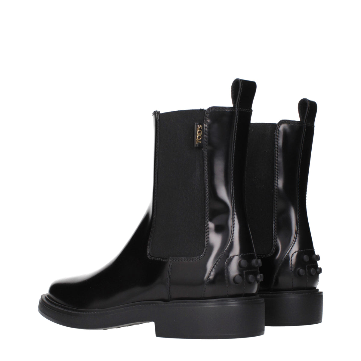 Tod's Ankle Boots Women Leather Black