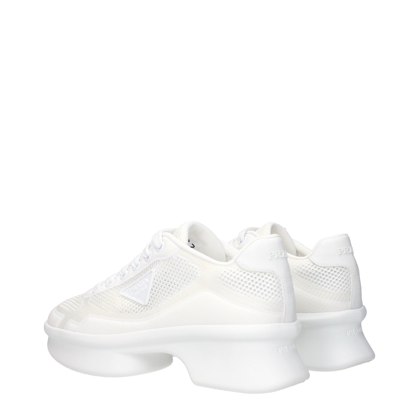 Prada Sneakers Women Fabric  White