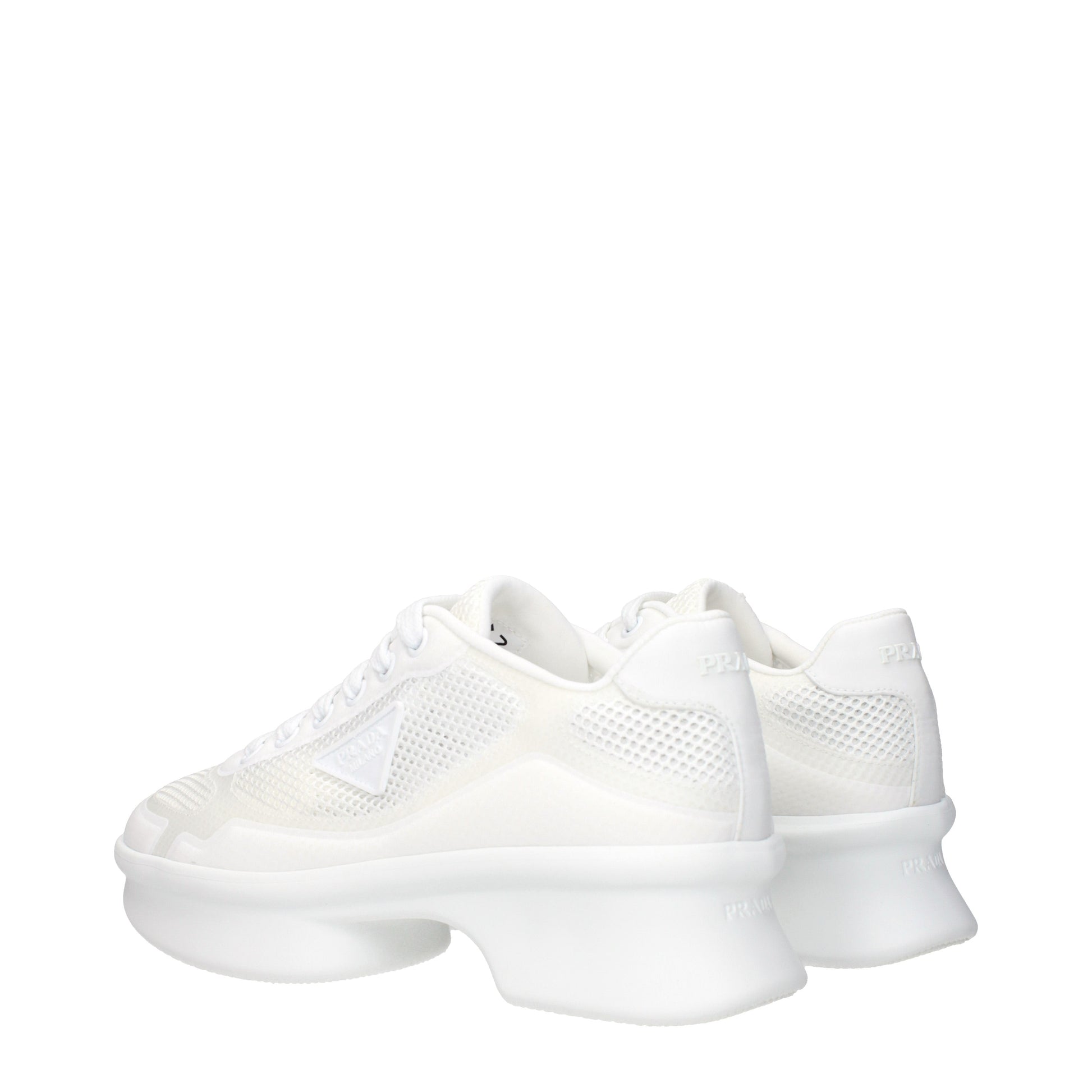 Prada Sneakers Women Fabric  White