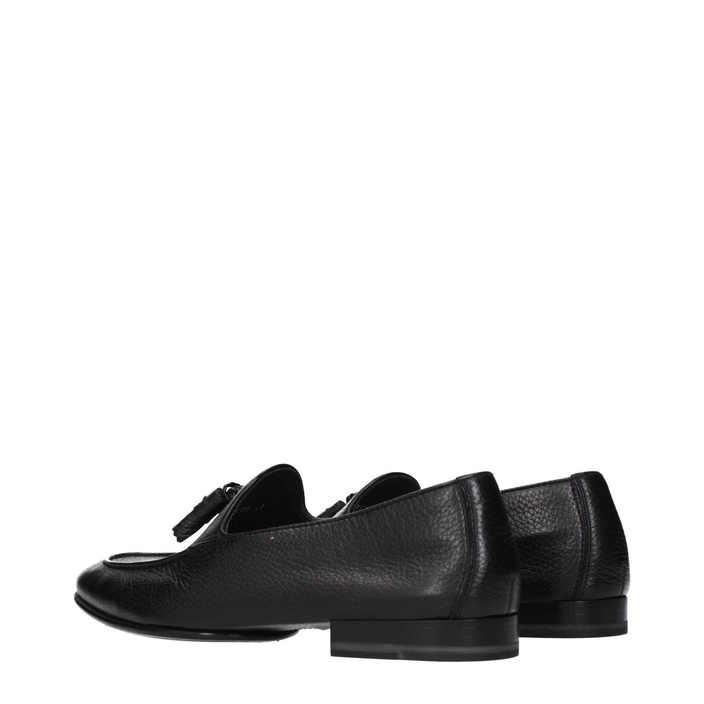 Doucal's Loafers Men Leather Black