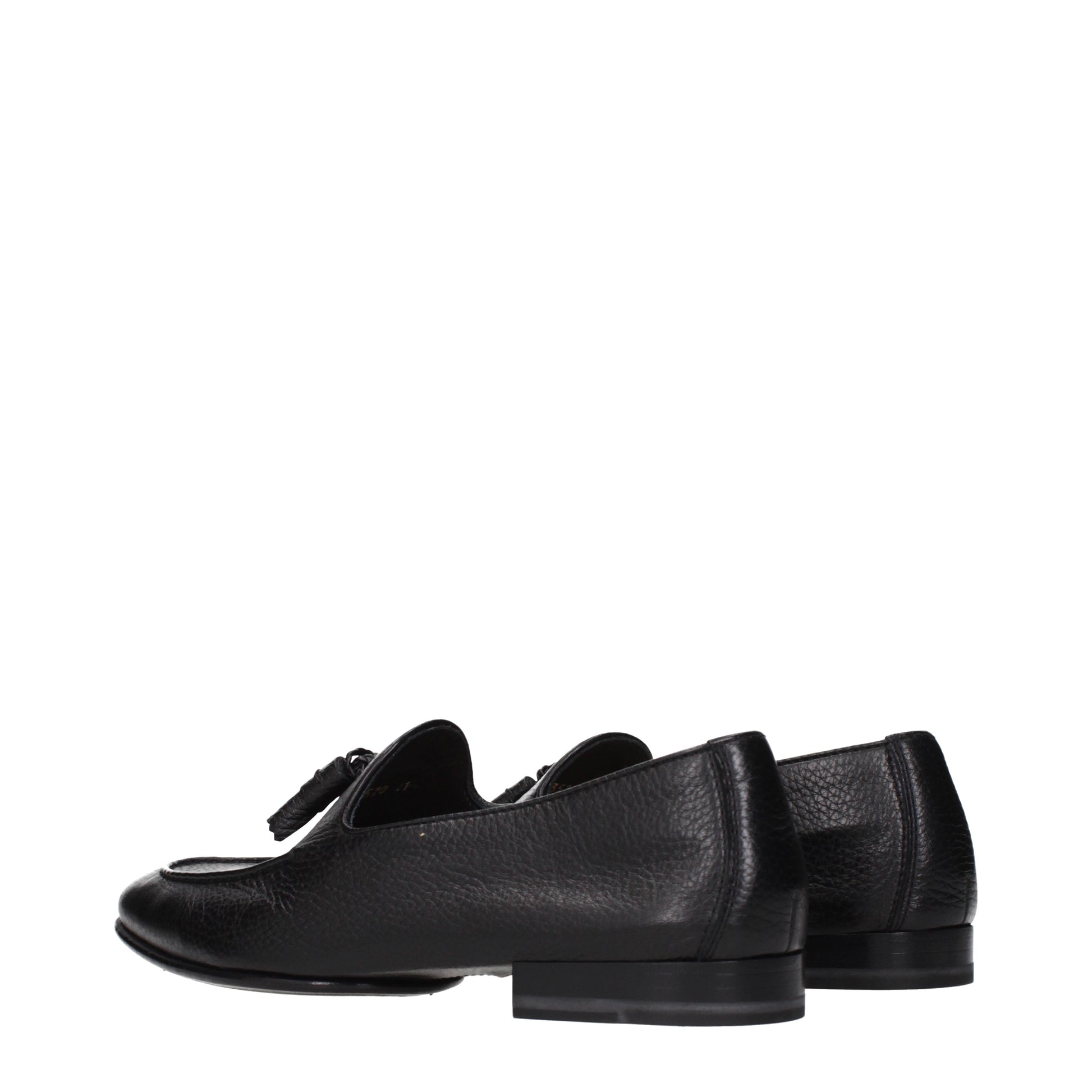 Doucal's Loafers Men Leather Black