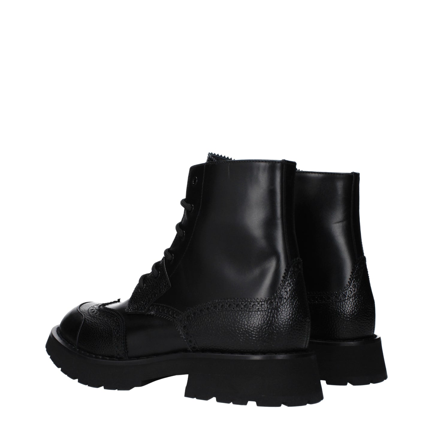 Alexander McQueen Men's Ankle Boots Leather