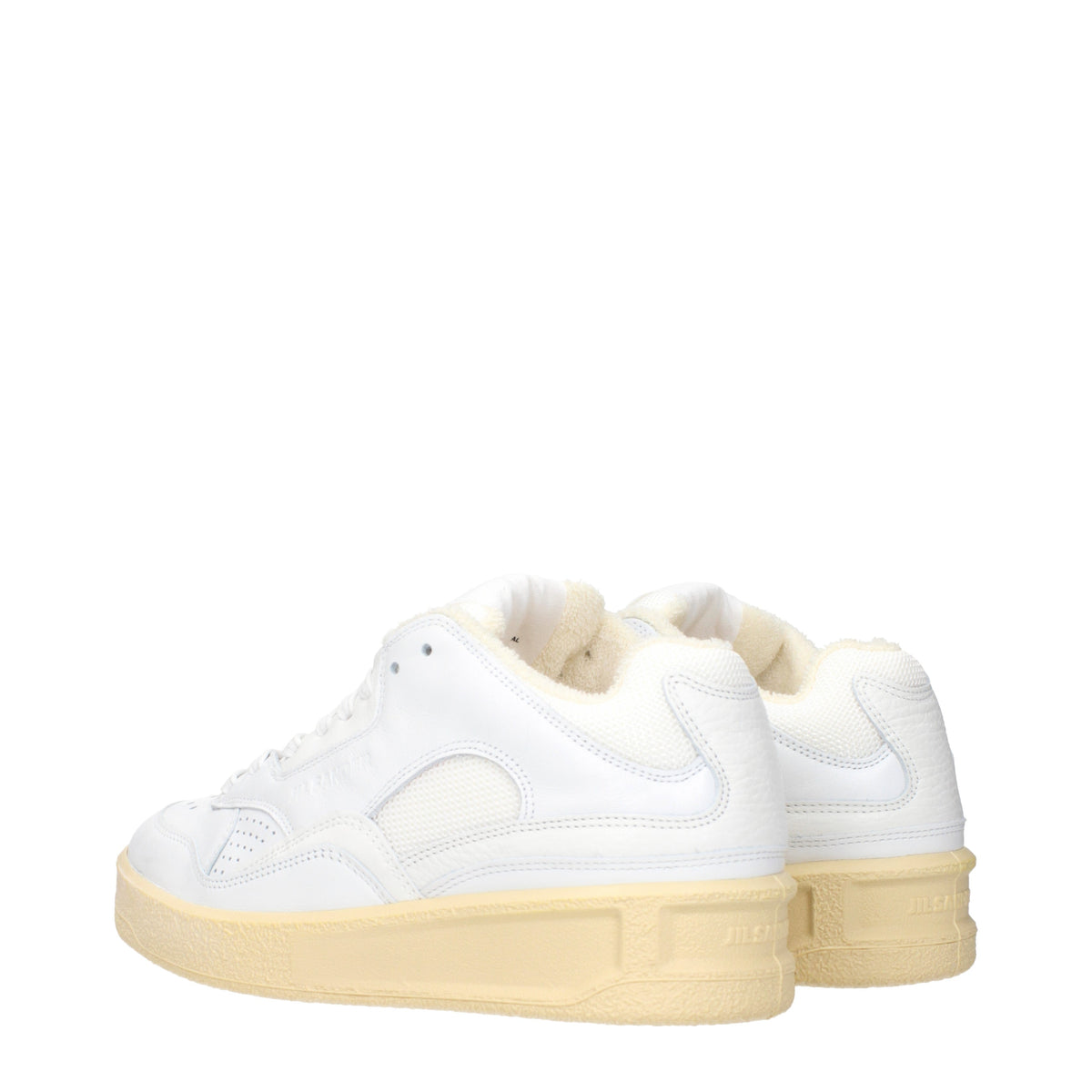 Jil Sander Sneakers Women Leather White/Ecru