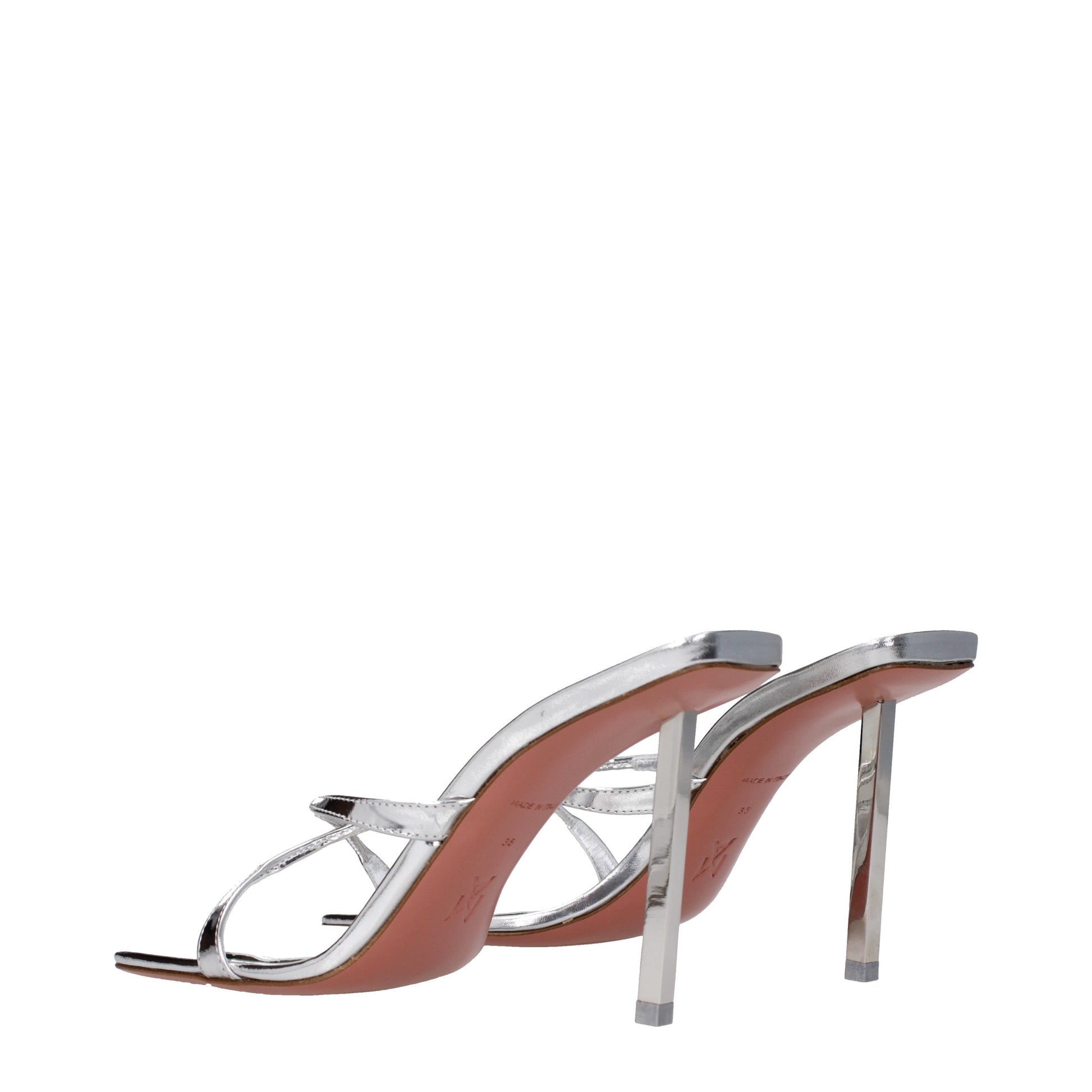 Amina Muaddi Women's Sandals Patent Leather