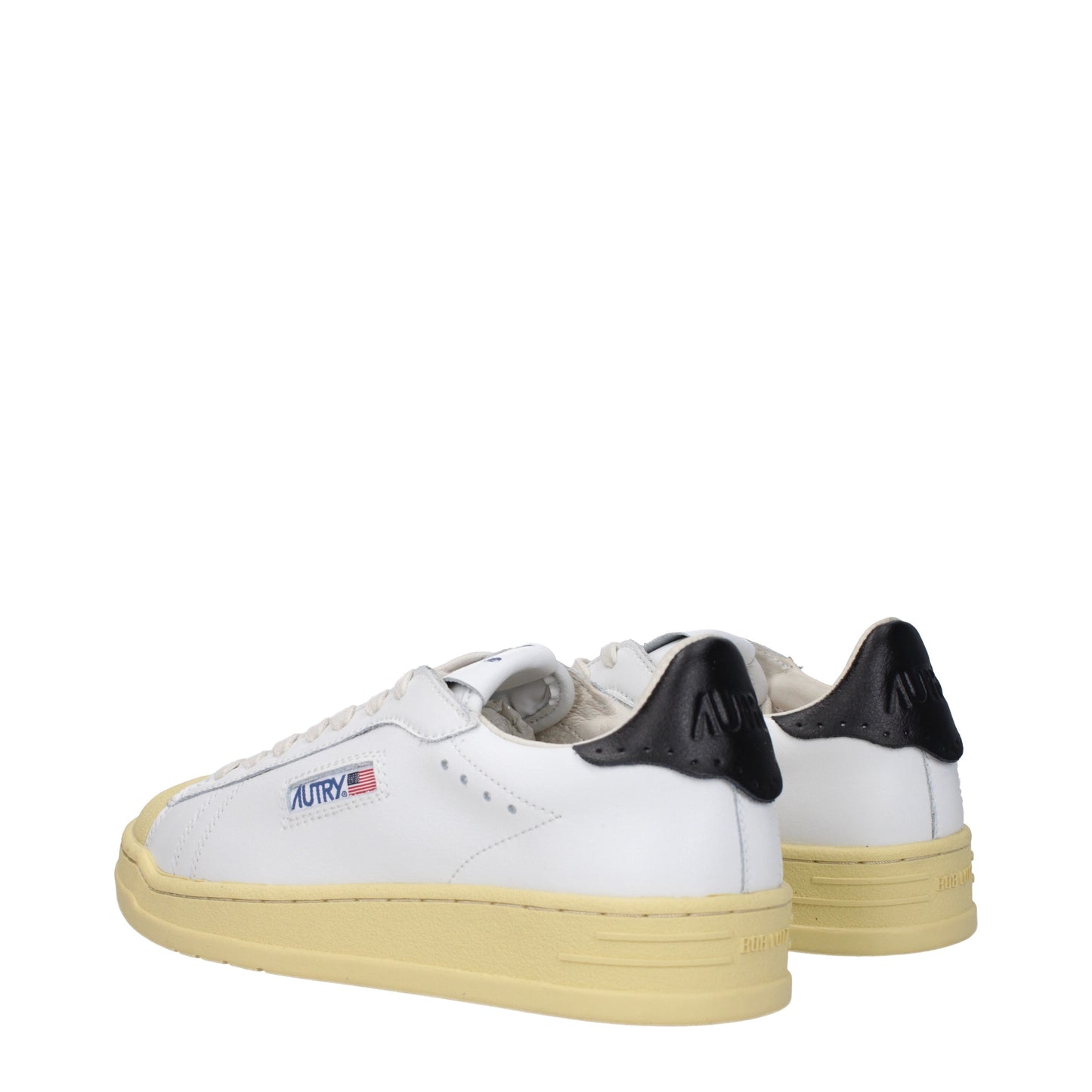 Autry Men's Sneakers in Leather White/Black