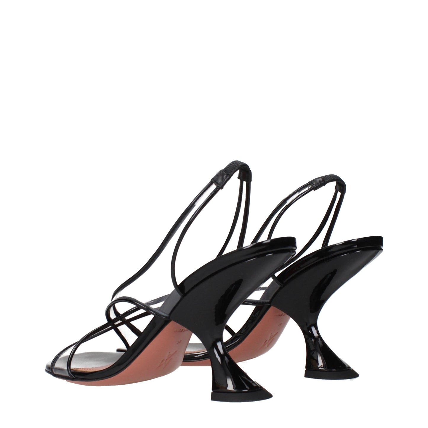 Amina Muaddi Women's Sandals Patent Leather