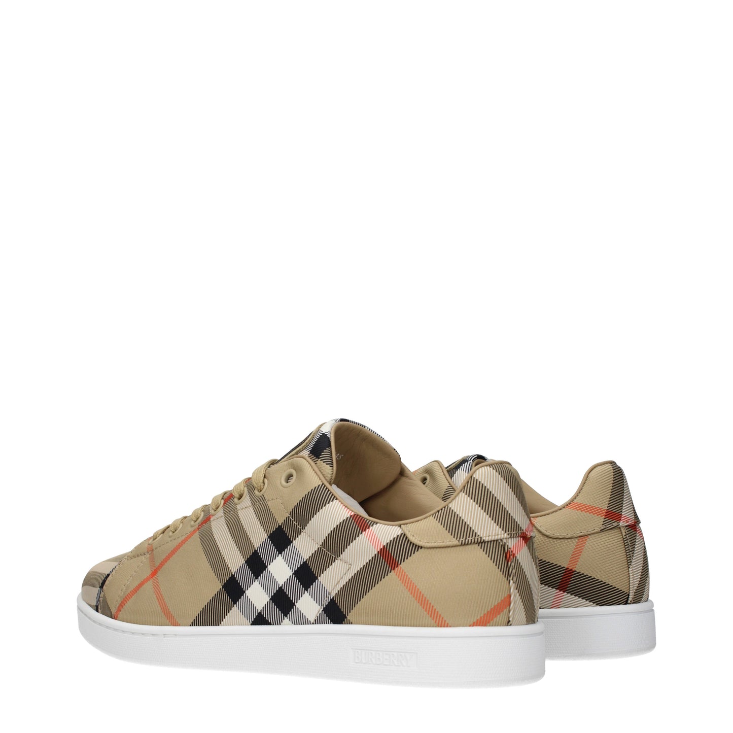 Burberry Sneakers Men Fabric  Beige/Sand