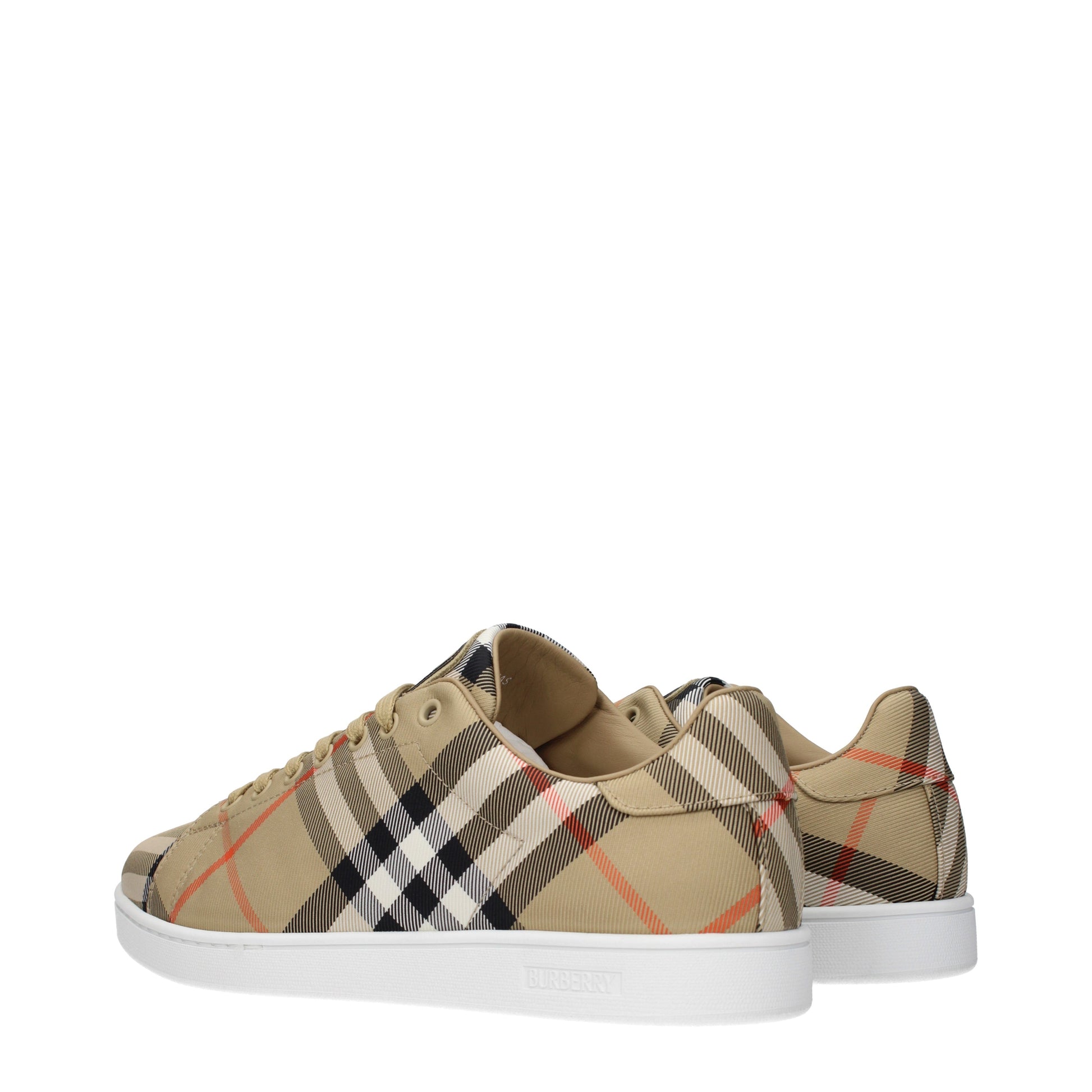 Burberry Sneakers Men Fabric  Beige/Sand
