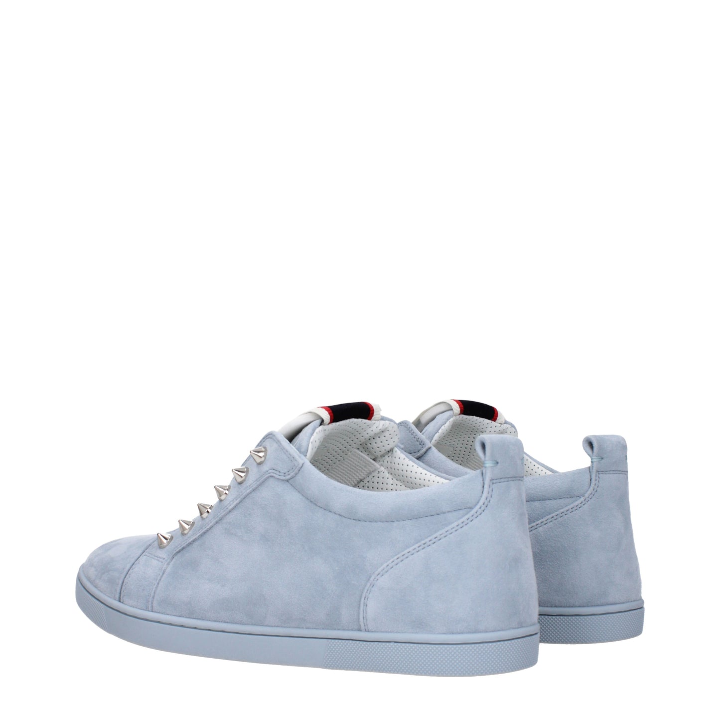 Louboutin Men's Slip-ons in Suede Blue