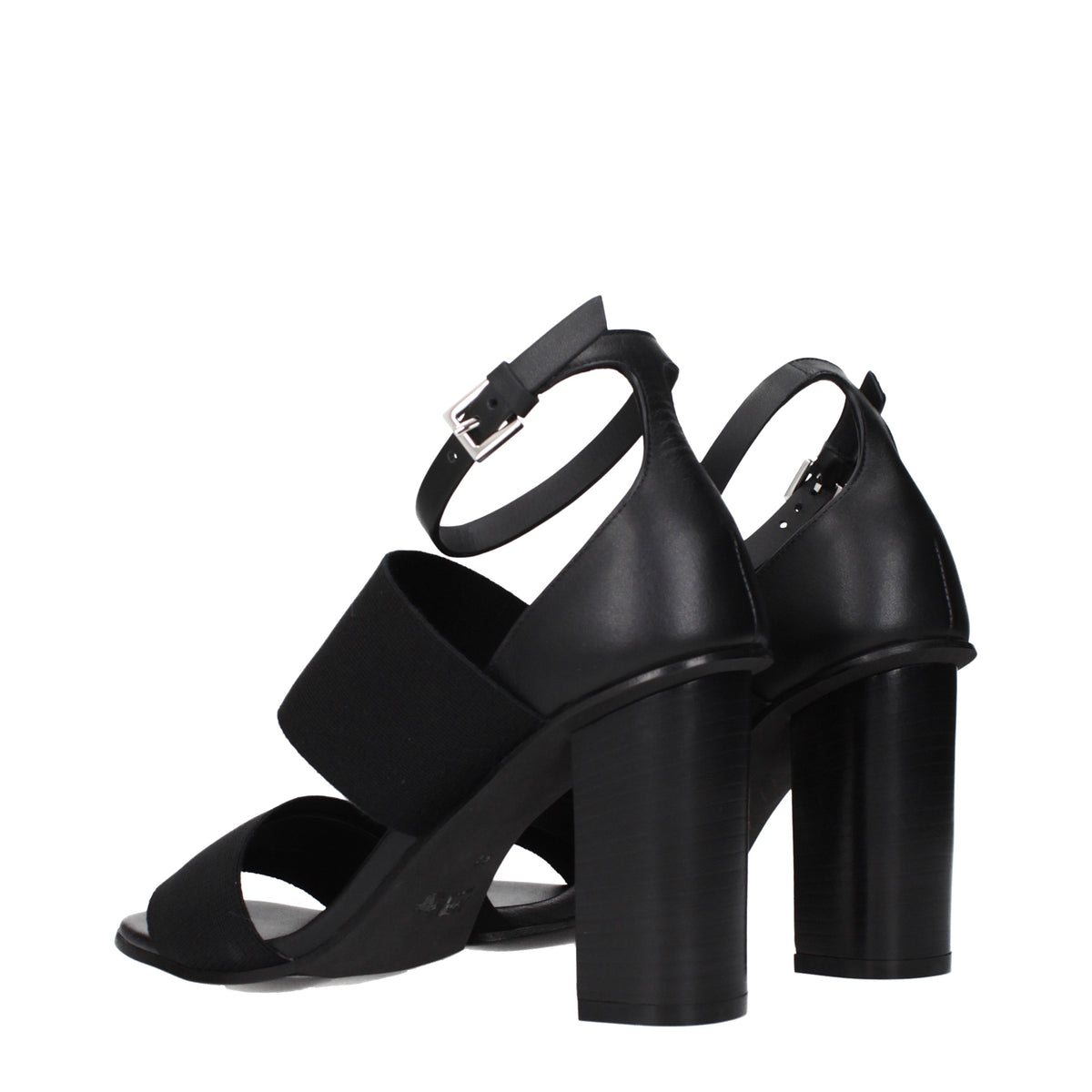 Max Mara Sandals Women Fabric  Black