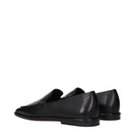 Ferragamo Loafers Men Leather Black