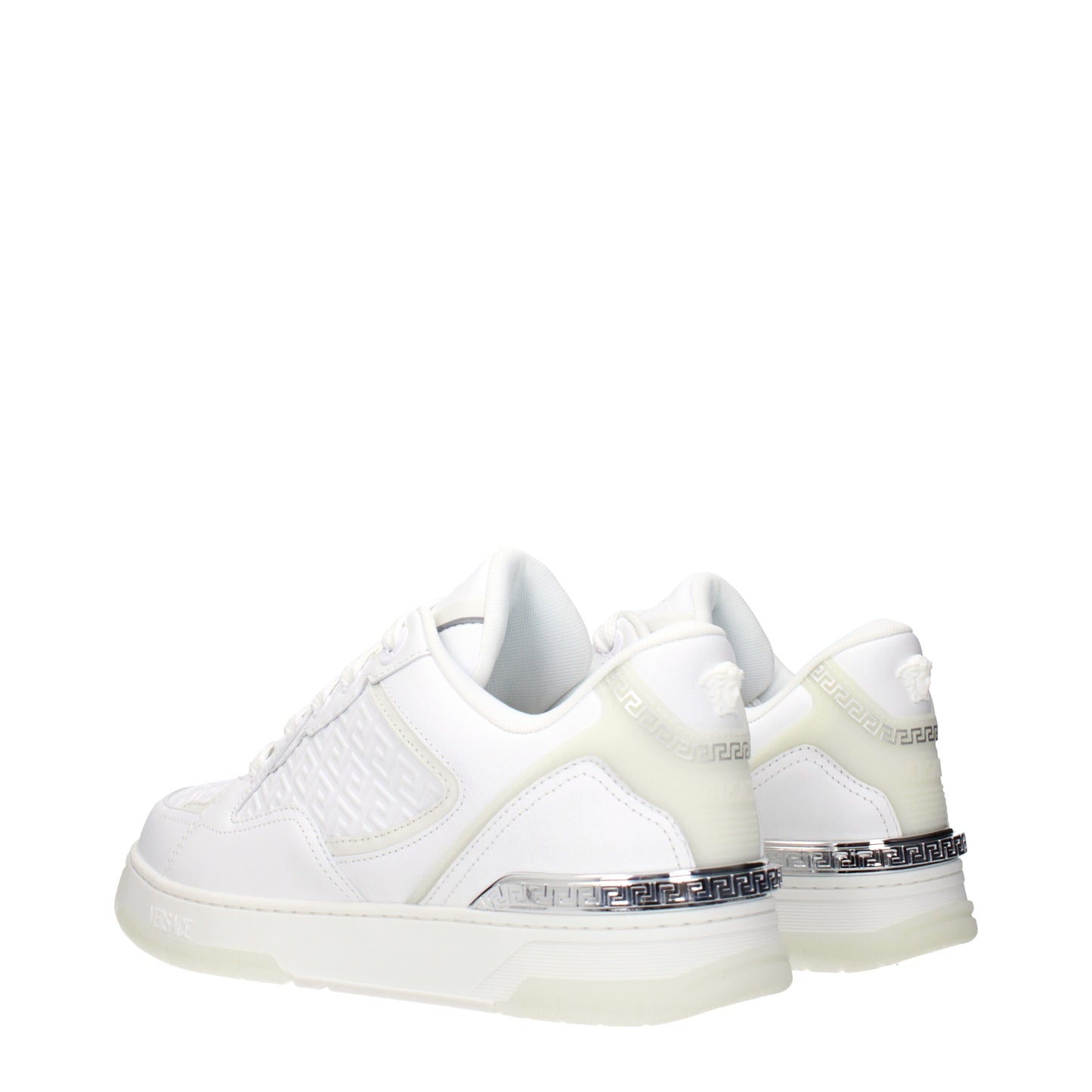 Versace Sneakers Men Leather White