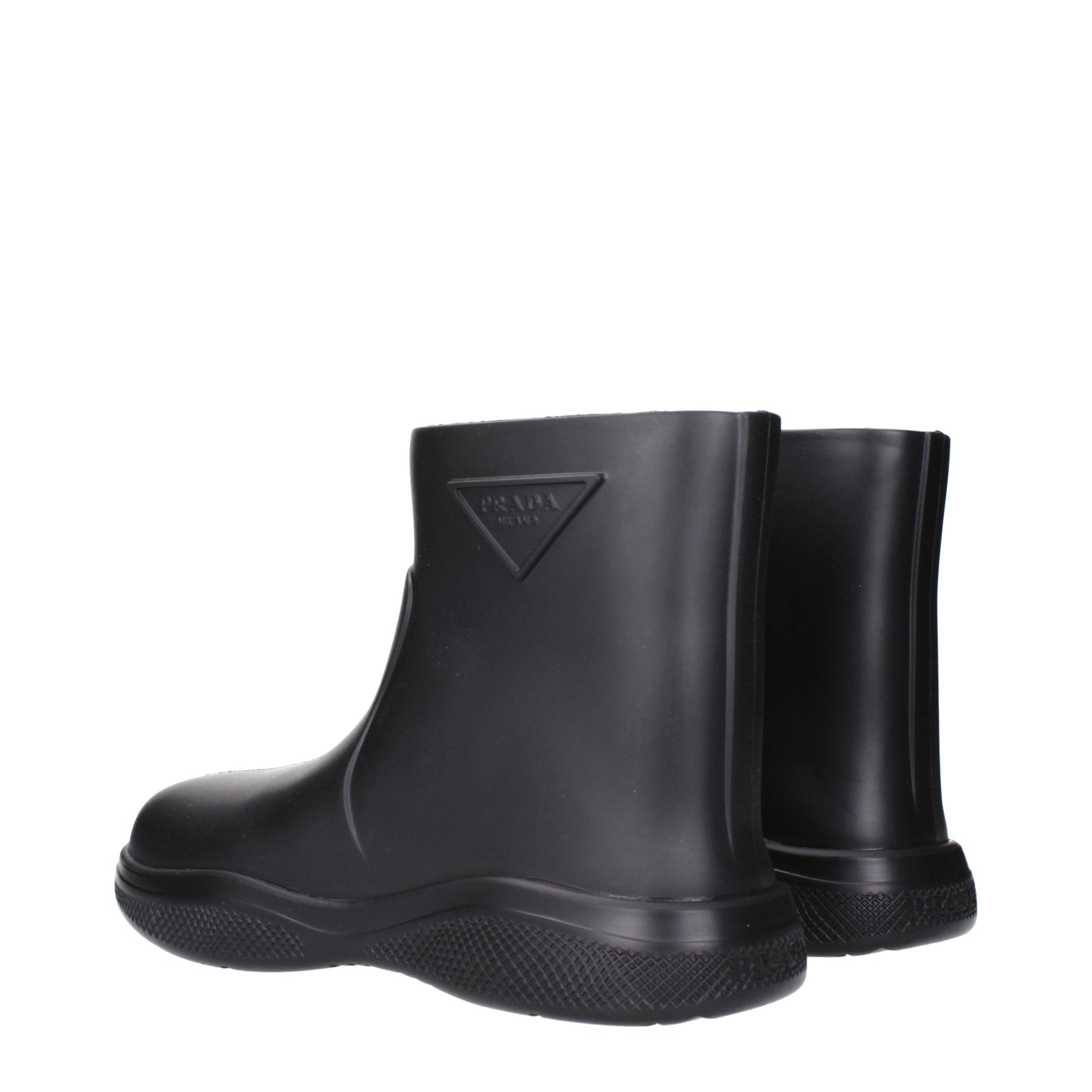 Prada Men's Ankle Boots Rubber