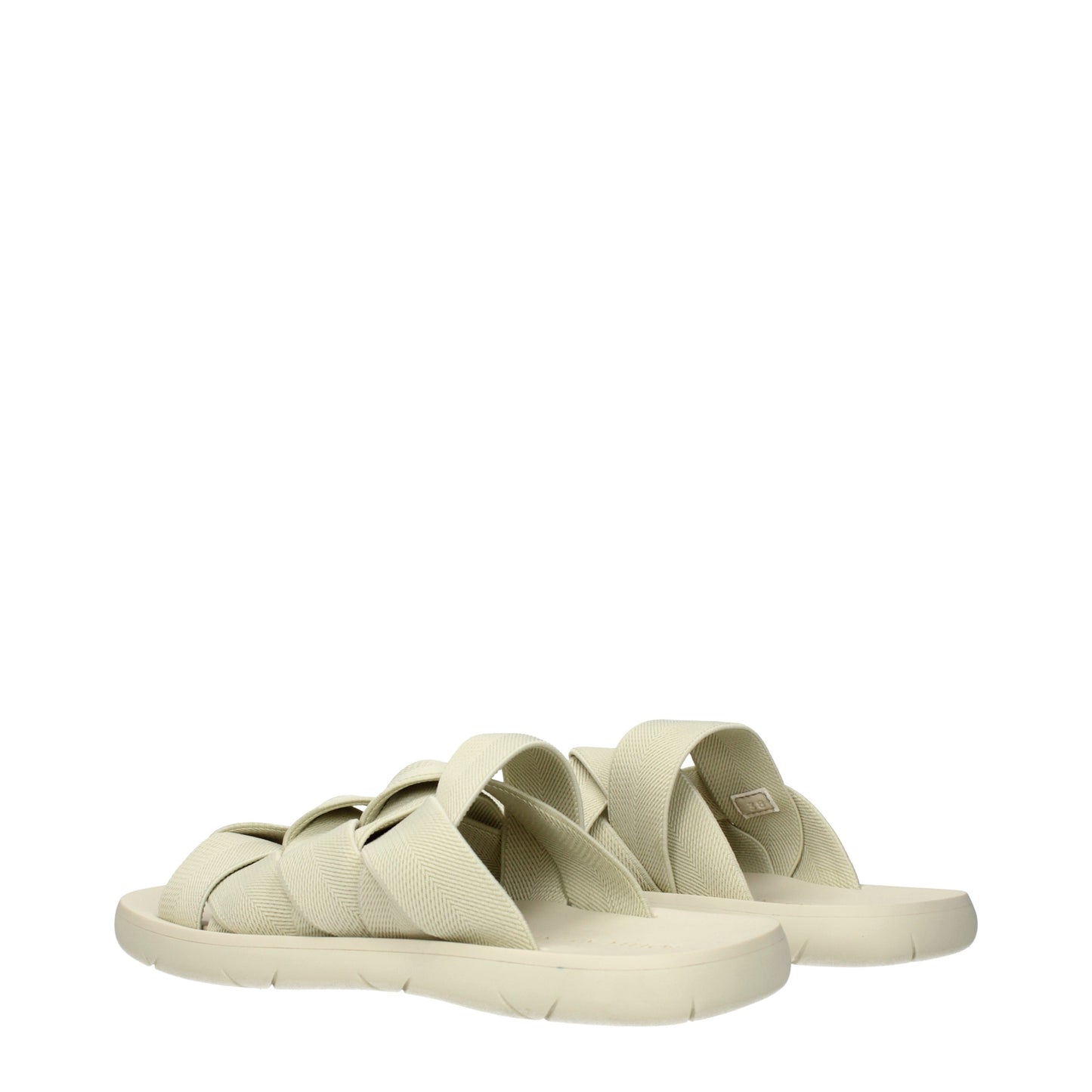 Bottega Veneta Men's Slippers and Clogs Fabric Salt