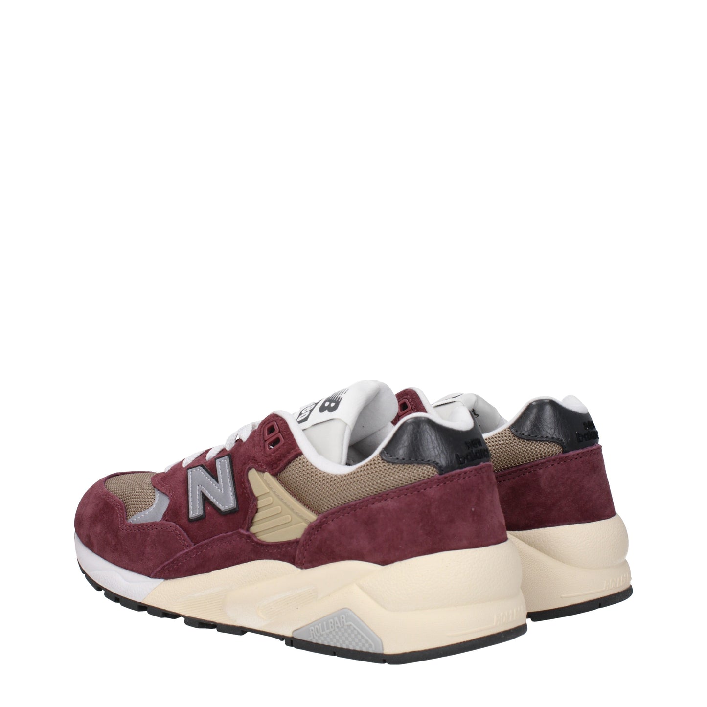 New Balance Men's Sneakers in Suede Brown/Wine