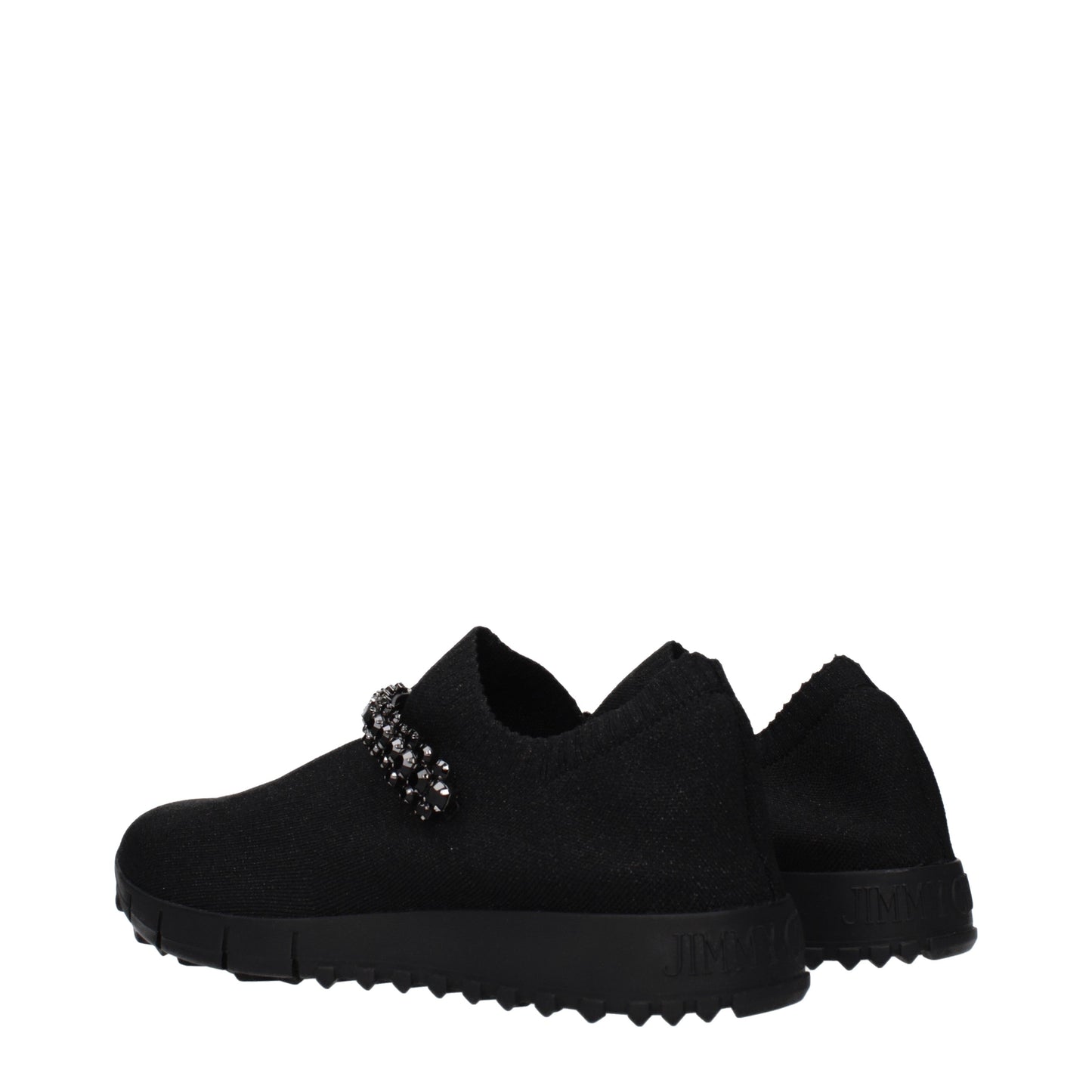 Jimmy Choo Slip on Women Fabric  Black