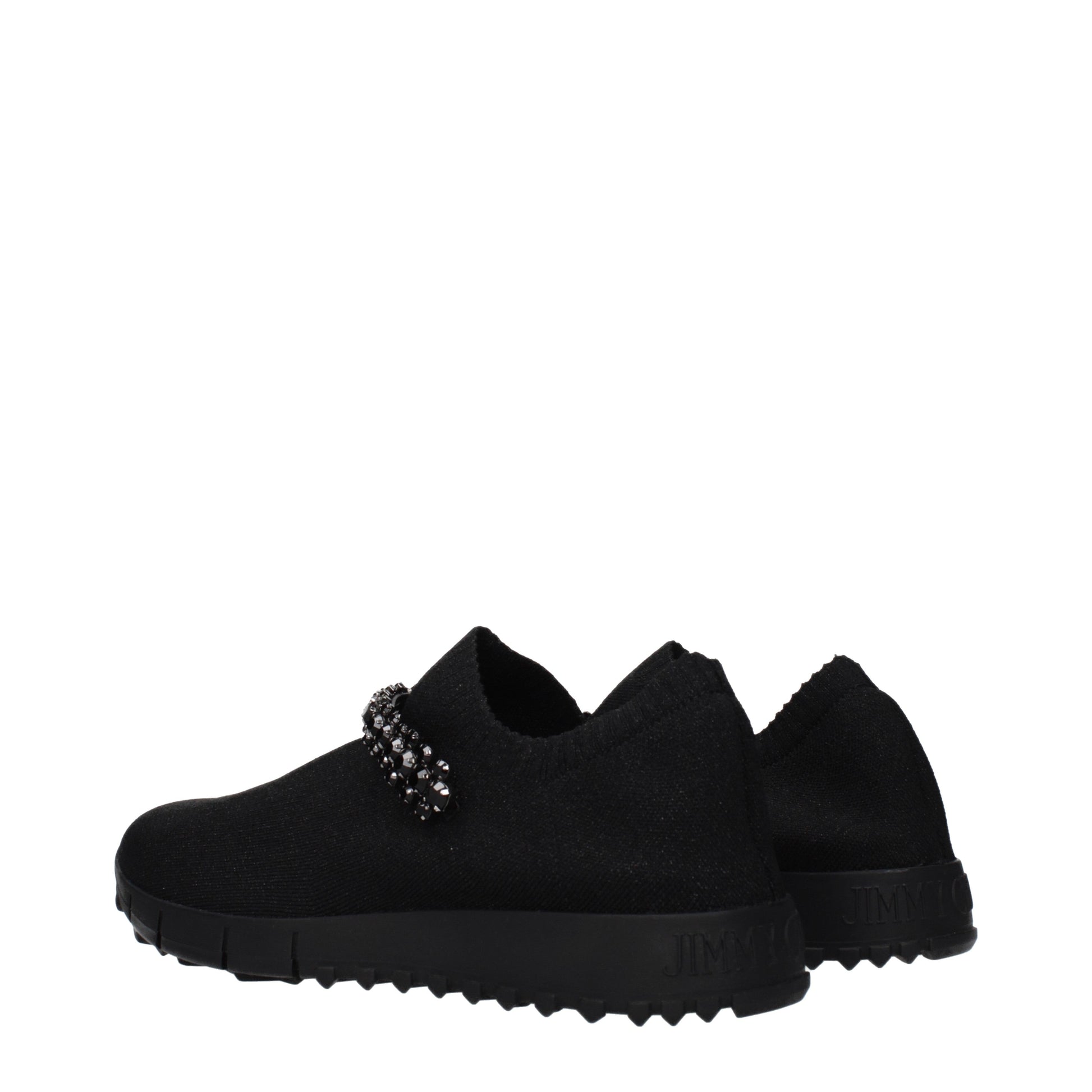 Jimmy Choo Slip on Women Fabric  Black