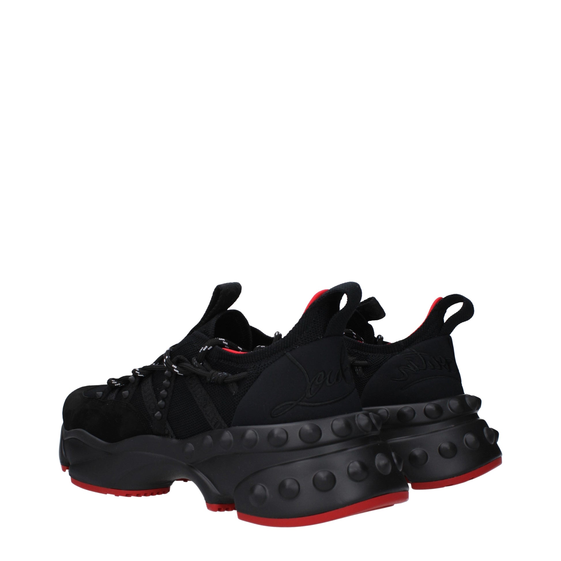 Louboutin Men's Sneakers Fabric