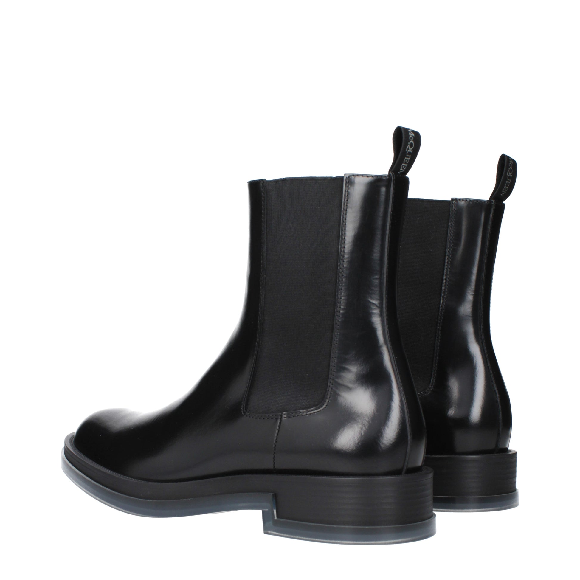 Alexander McQueen Men's Ankle Boots Leather