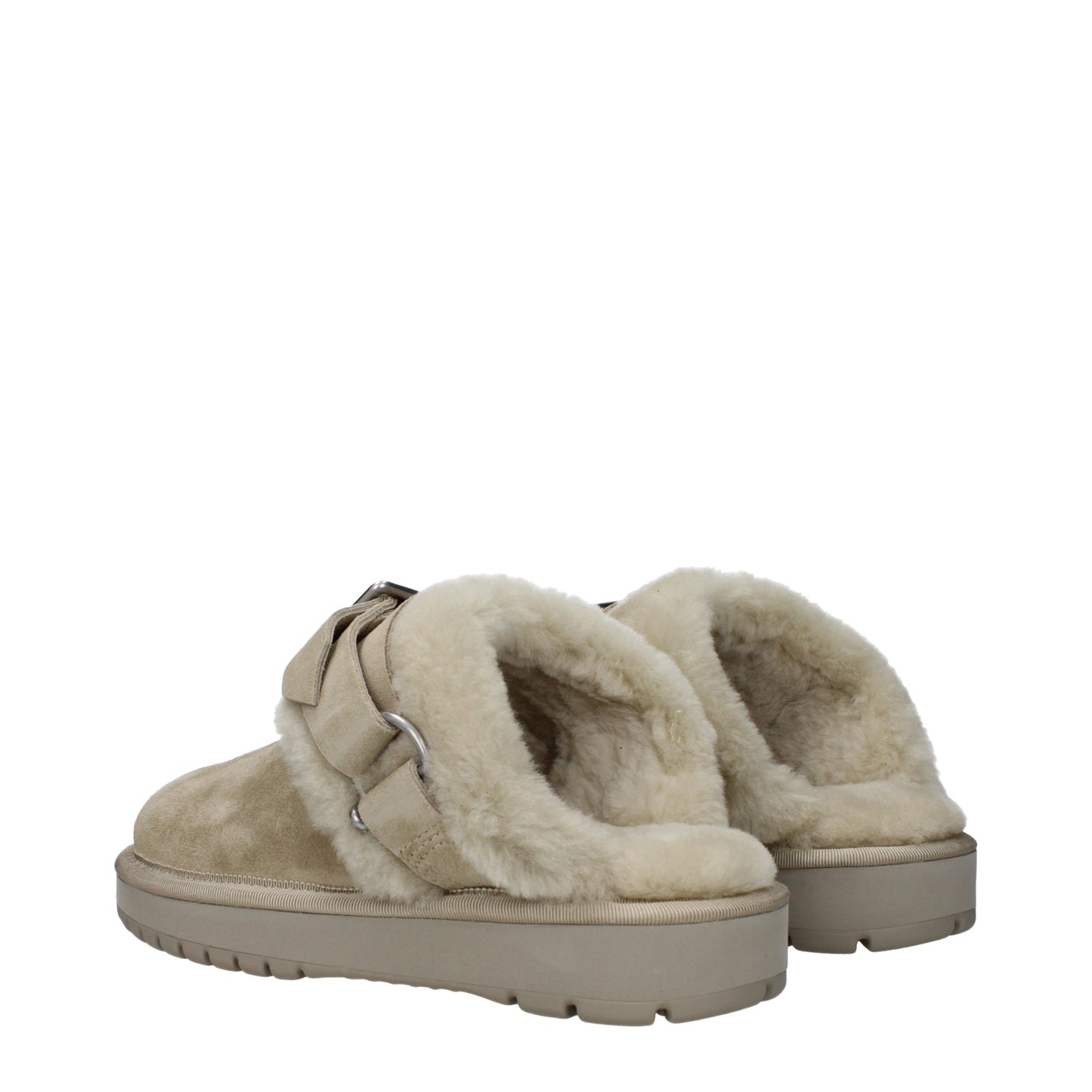 Burberry Women's Slippers and Clogs Suede