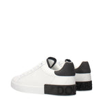 Dolce&Gabbana Sneakers Men Leather White/Black