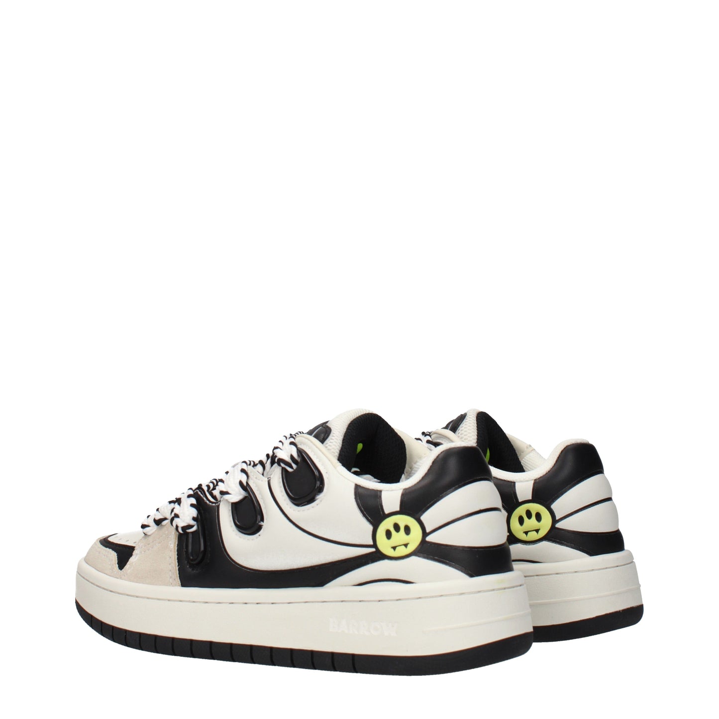 Barrow Sneakers Women Leather Beige/Black