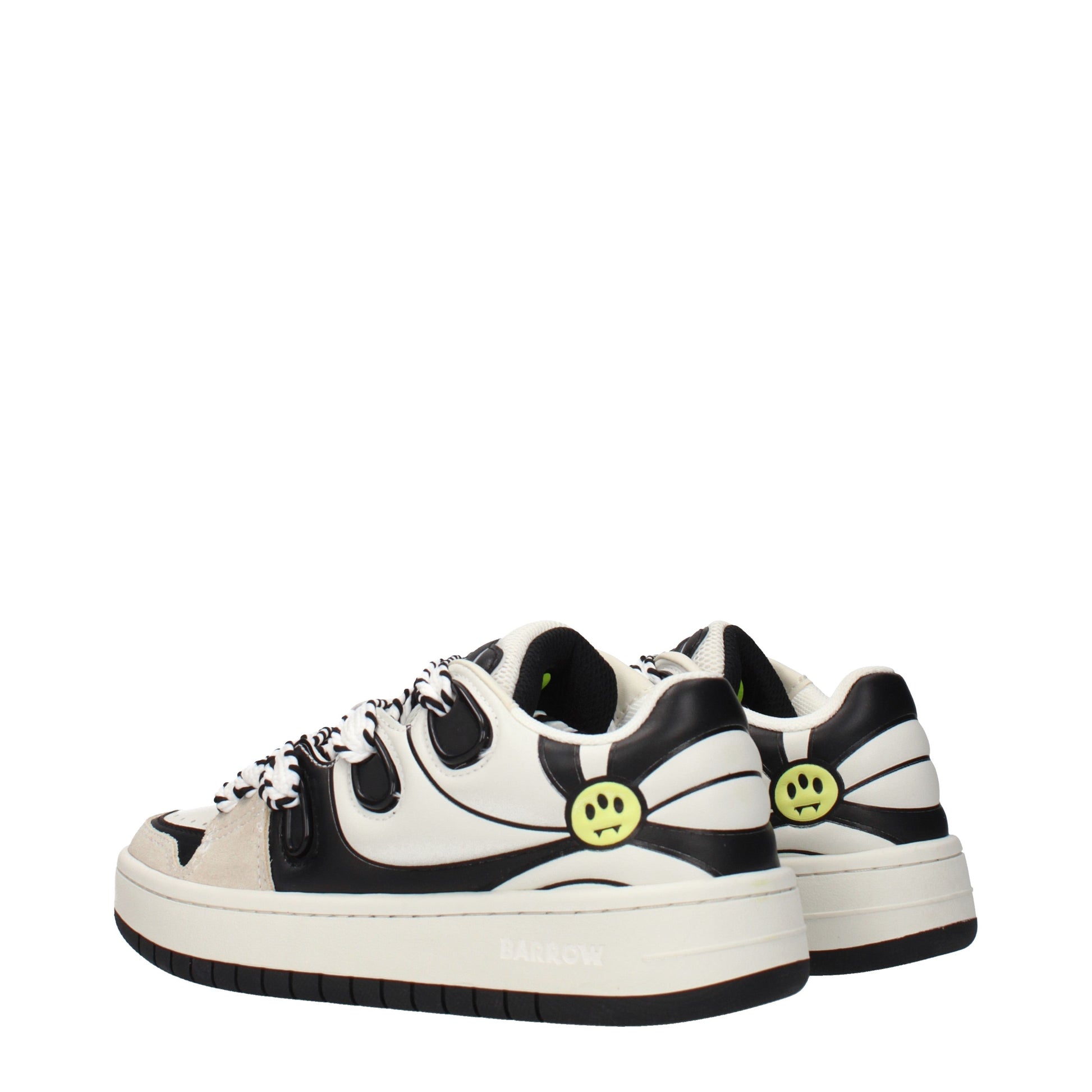 Barrow Sneakers Women Leather Beige/Black