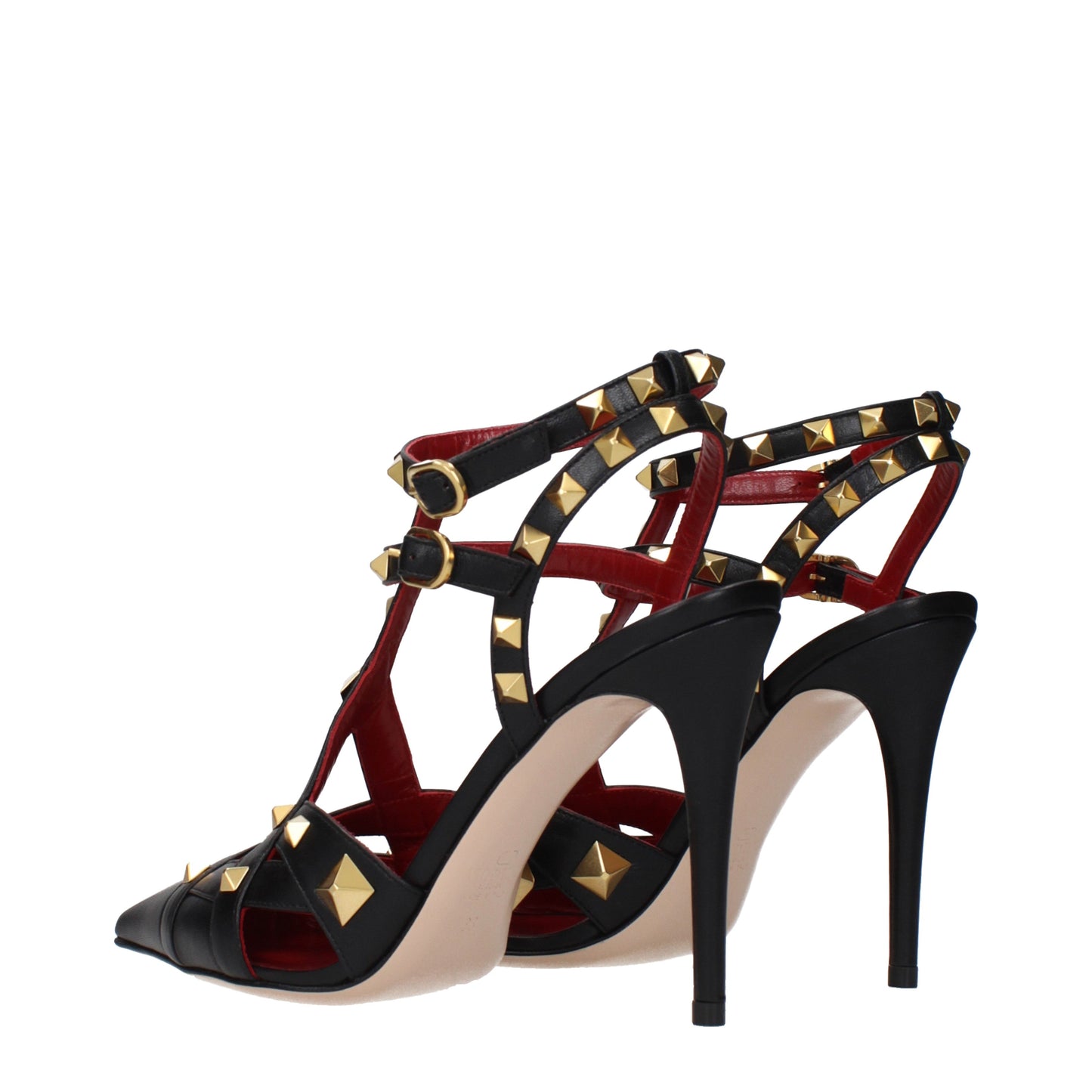 Valentino Garavani Sandals Women Leather Black