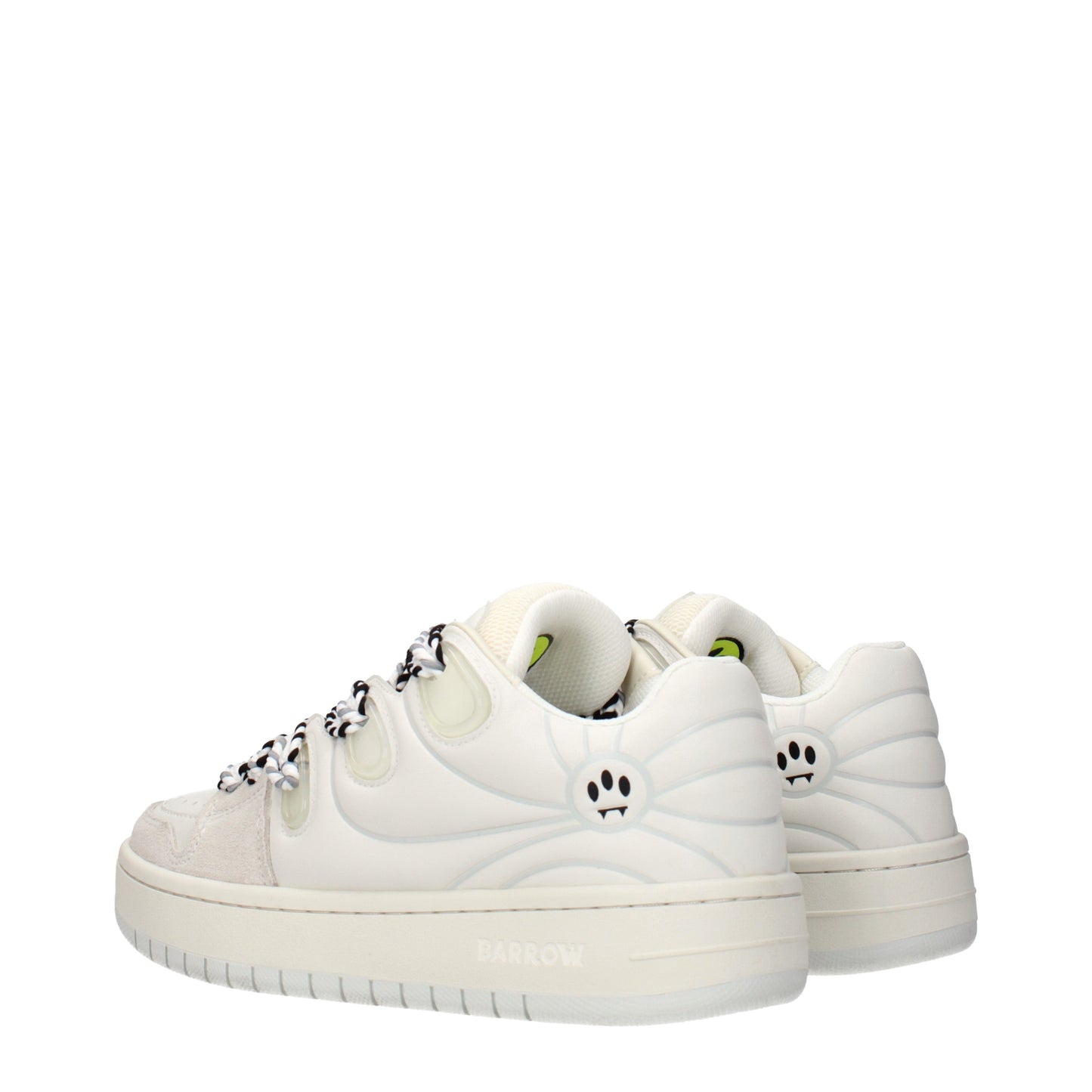 Barrow Sneakers Women Leather White/Light Grey